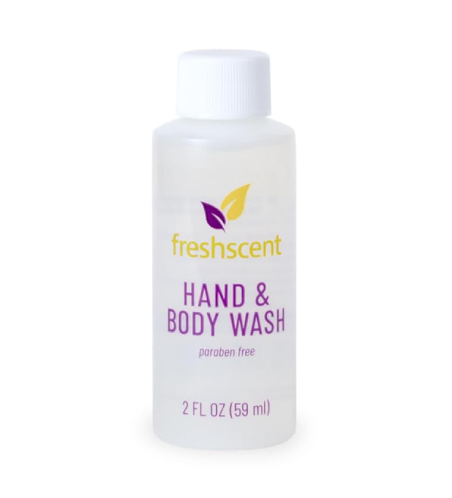Hand & Body Wash 2 oz. (clear bottle) 96's units/cs