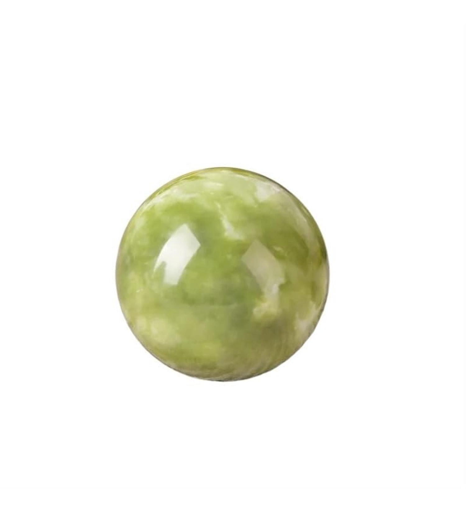 BLBTEDUAMDE 2-Piece Natural Jade Massage Balls for Hand & Wrist Exercise | Stress Relief Solid Balls Pair - Buy Online on GoSupps.com