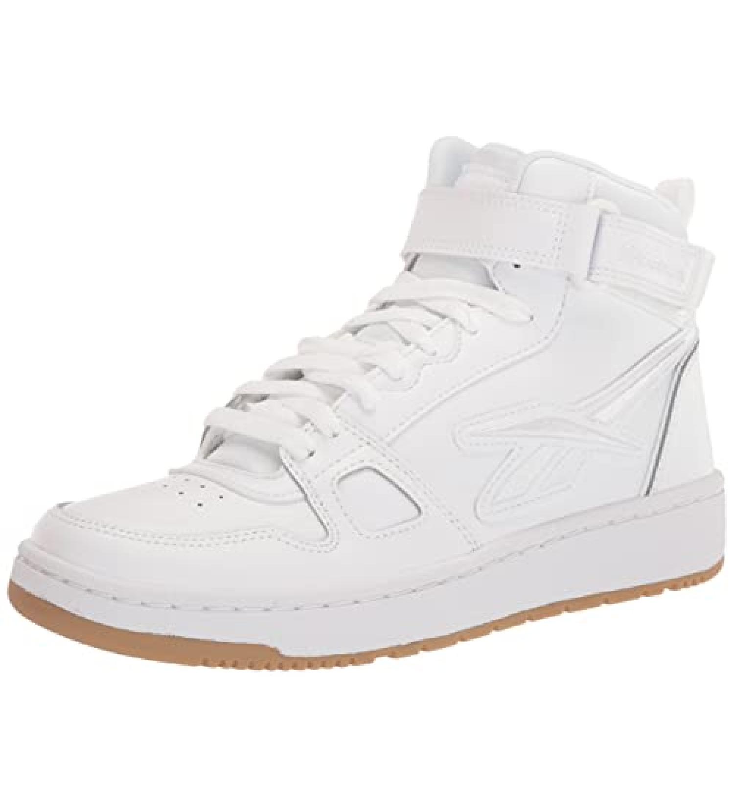 Reebok Resonator Mid Basketball Shoes - White/Gum - Size 11 Women/9.5 Men - Buy Online on GoSupps.com