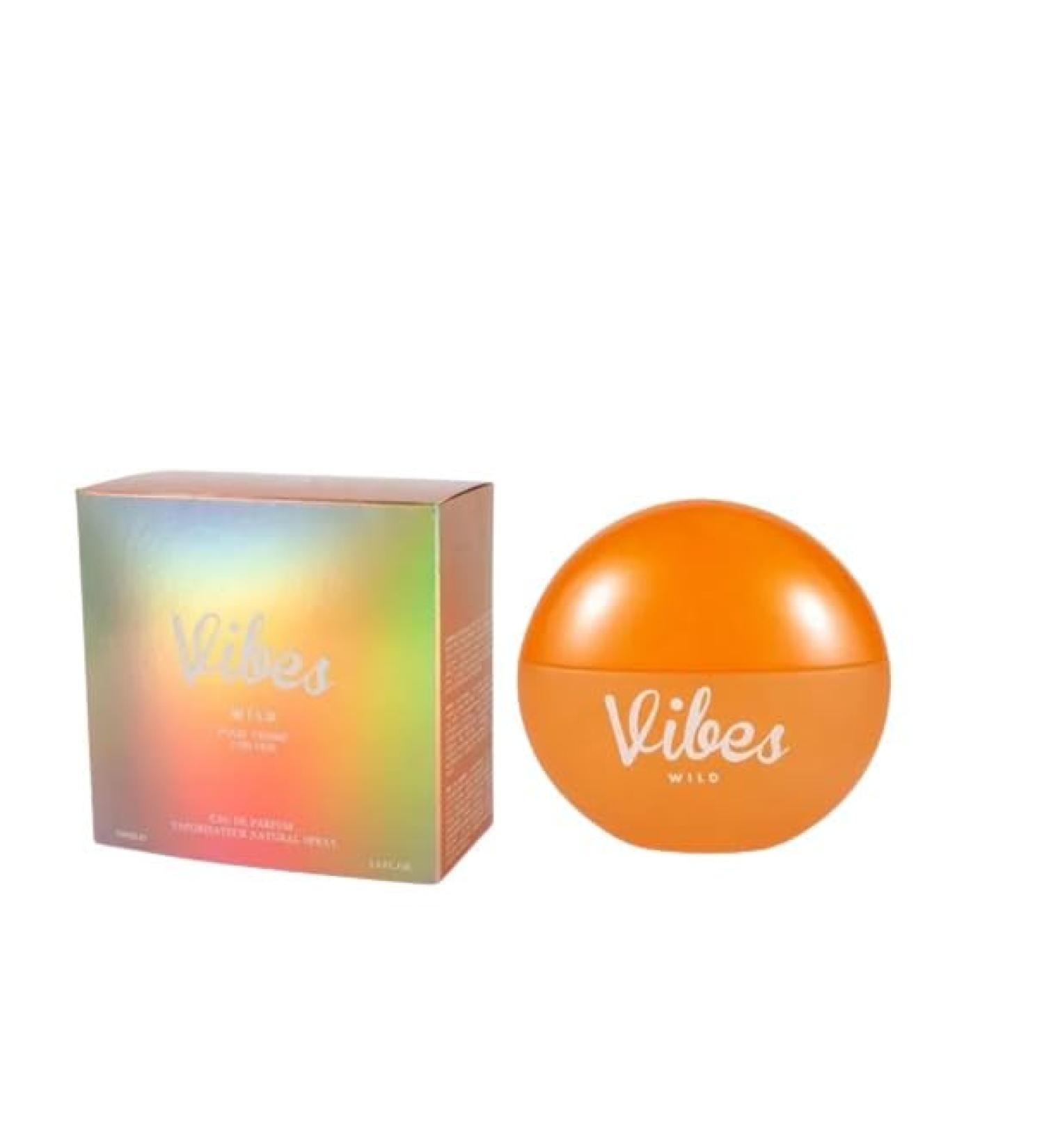 Vibes Wild Eau de Parfum pour Femme Floral and Fruty Gourmand Fragrance for Her 3.4 Fl. Oz. - Buy Online on GoSupps.com