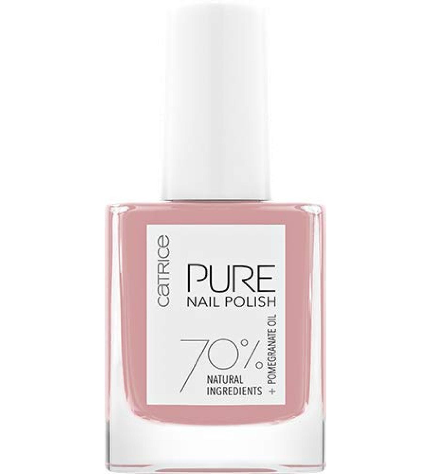 Catrice Pure Nail Polish No. 02 Clarity - Vegan Acetone-Free Shiny Nude (10ml) | International Shipping - Buy Online on GoSupps.com