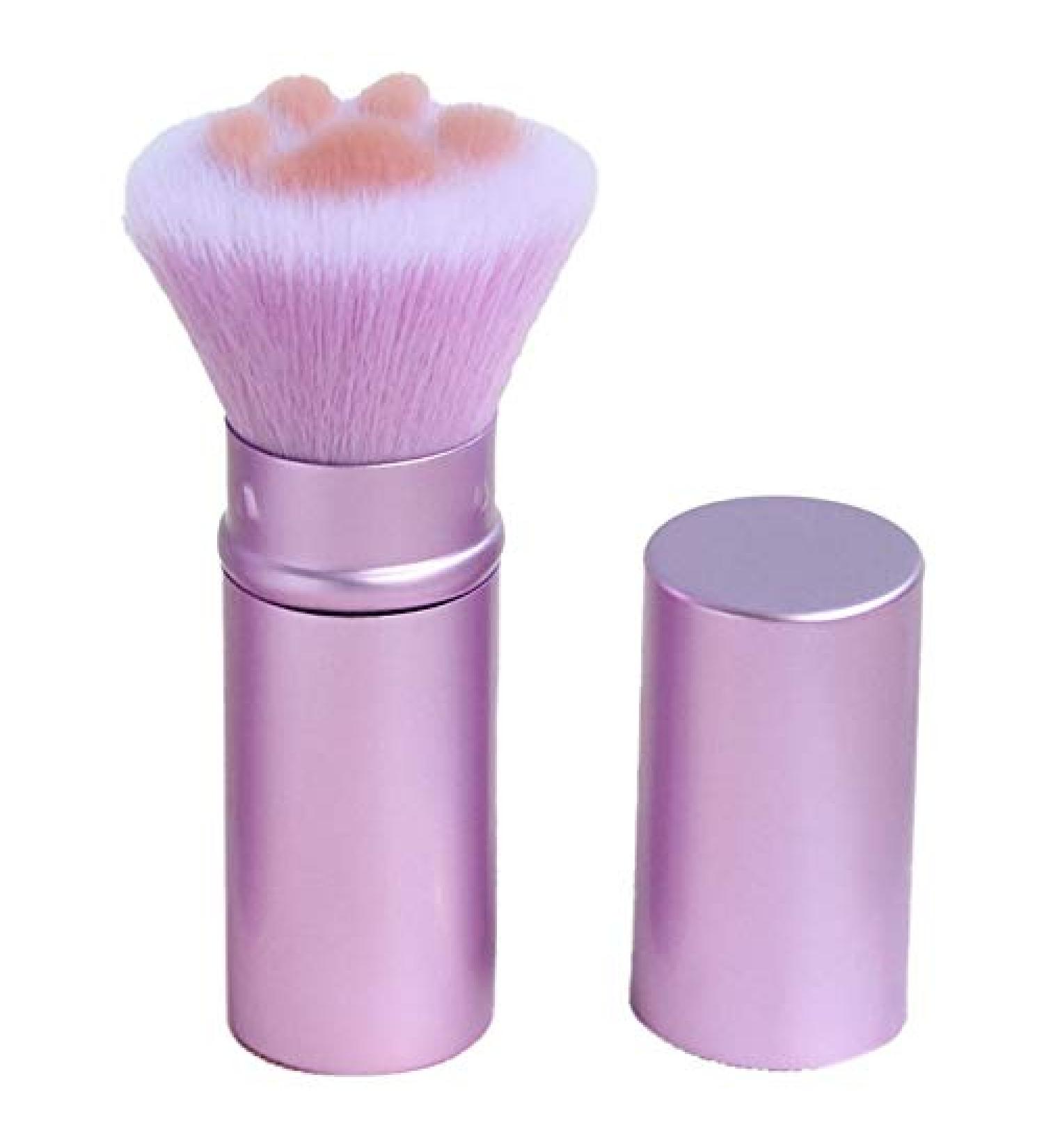 Panysilioer 1Pc Professional Beauty Powder Blush Brush Foundation Concealer Contour Powder Brush Makeup Brushes Cosmetic Tool Purple - Buy Online on GoSupps.com
