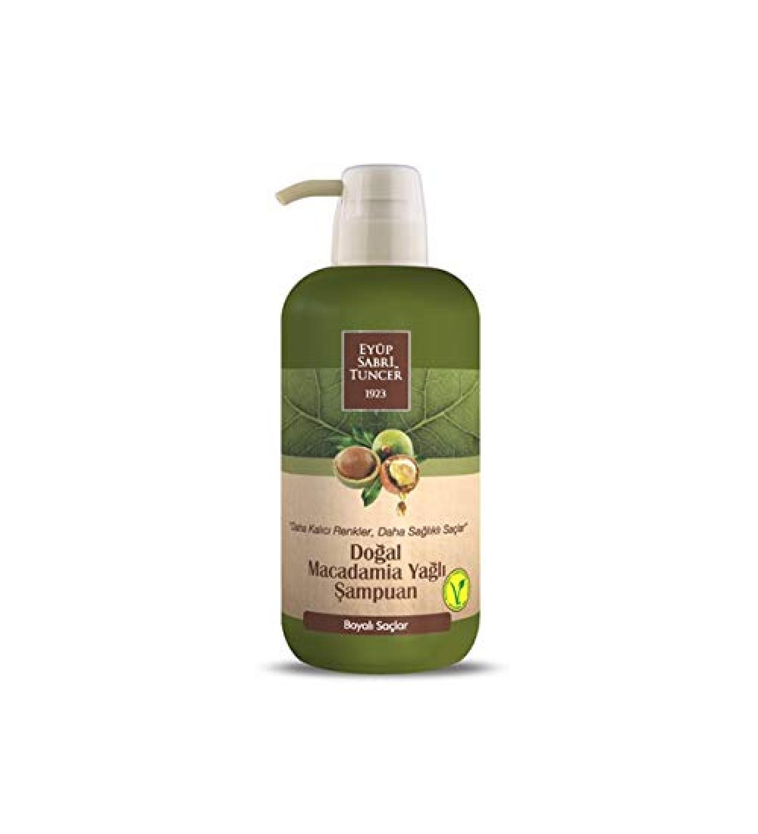 EST 1923 EY P SABR TUNCER 1923 Natural macadamia oil VEGAN shampoo 600 ml for colored hair