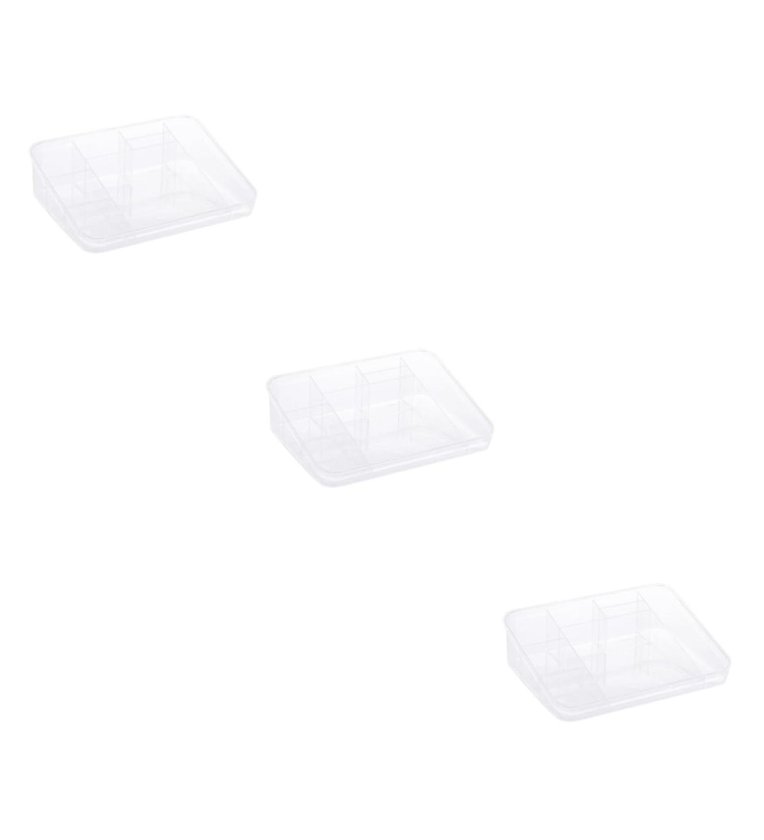 FOMIYES 3pcs box Shadow Blusher Eye Powder Acrylic Organizer Pressed Display Makeup Desktop Lipsticks Stand - Buy Online on GoSupps.com