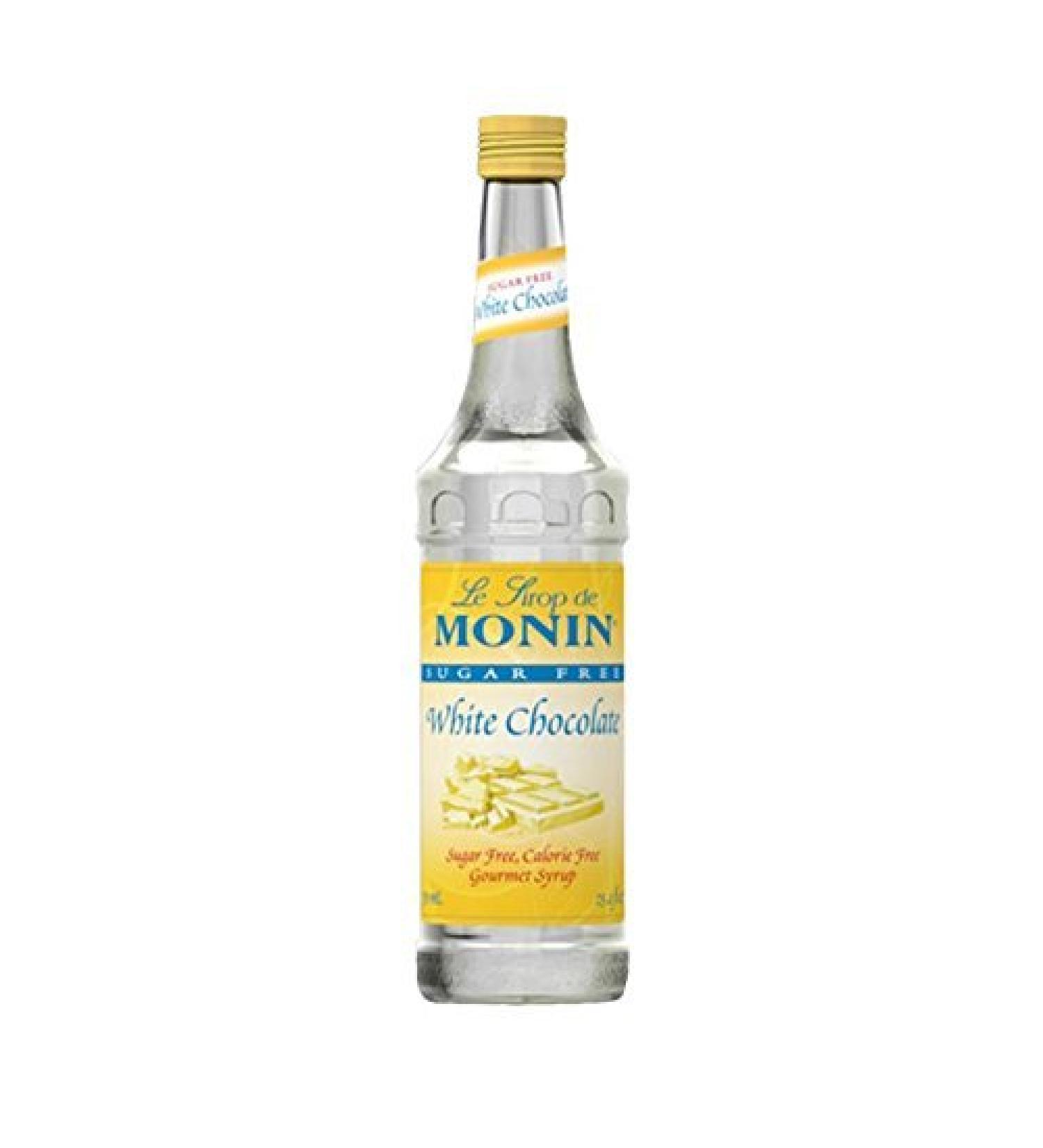 Monin Sugar Free White Chocolate Syrup 750 ml by Monin