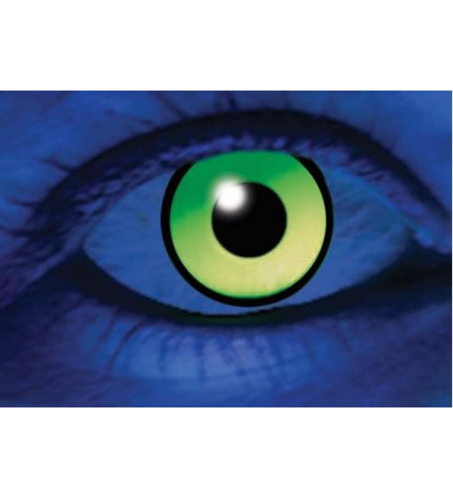 UV Green Contacts - 1 Day Contact Lens