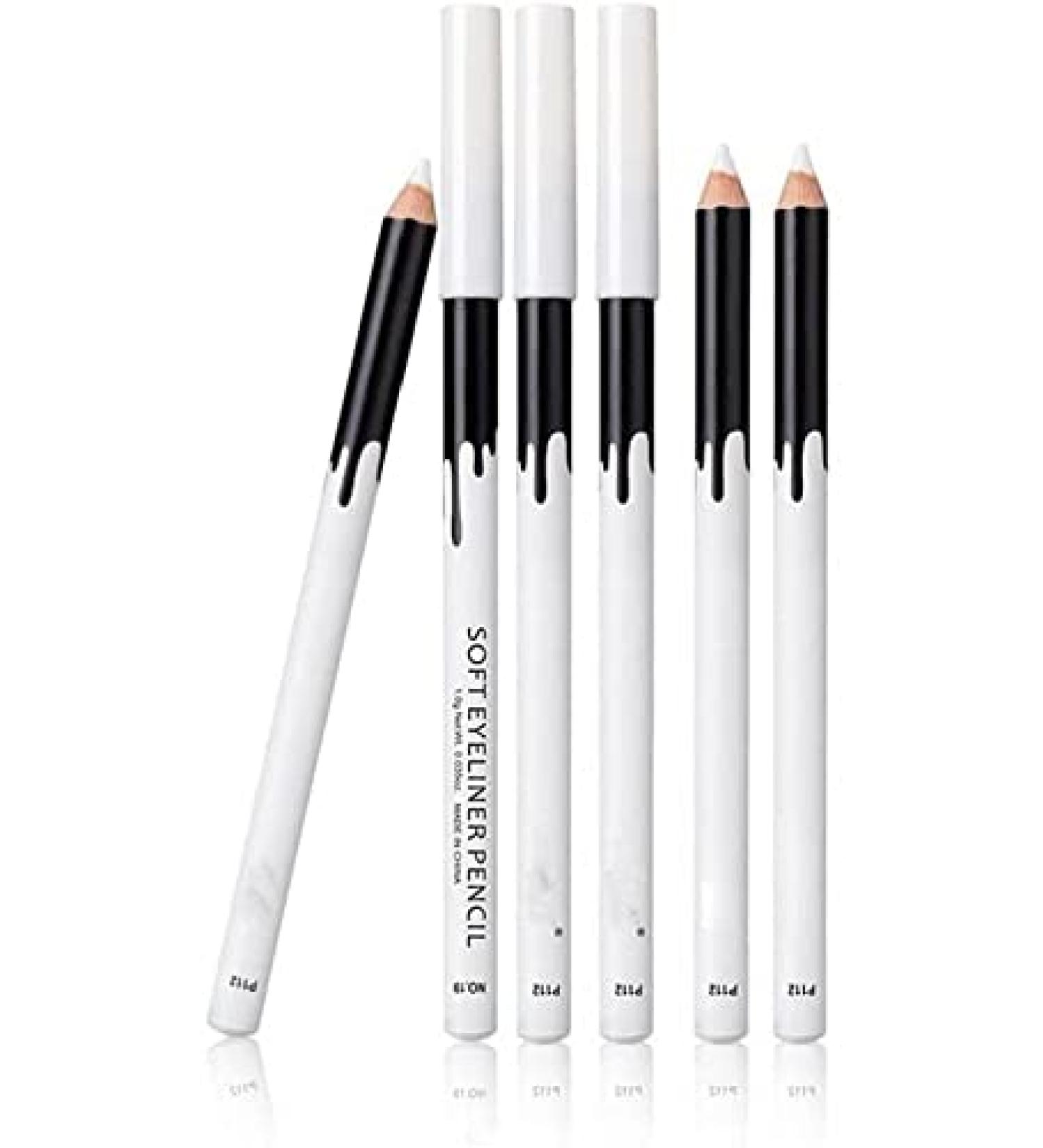 PULABO 1 piece white Eyeliner Pencil Smooth Cosmetic Beauty Tool Long Lasting Makeup Eyeliner Professional Higher (White) popular - Buy Online on GoSupps.com