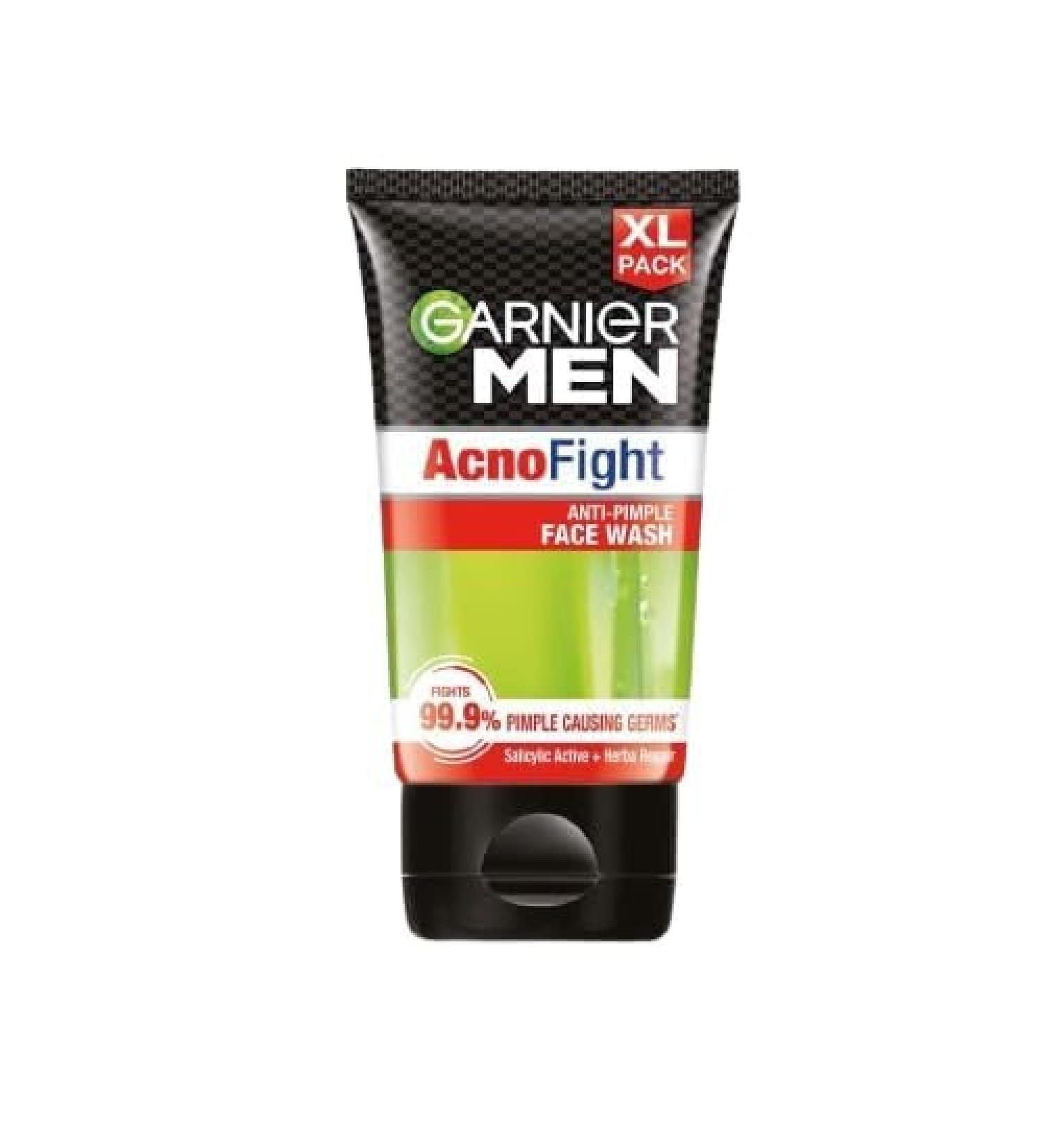 Men's Acno Fight Anti-Pimple Face Wash with Salicylic Acid - 150g | Effective for All Skin Types | Clear Skin Solution - Buy Online on GoSupps.com