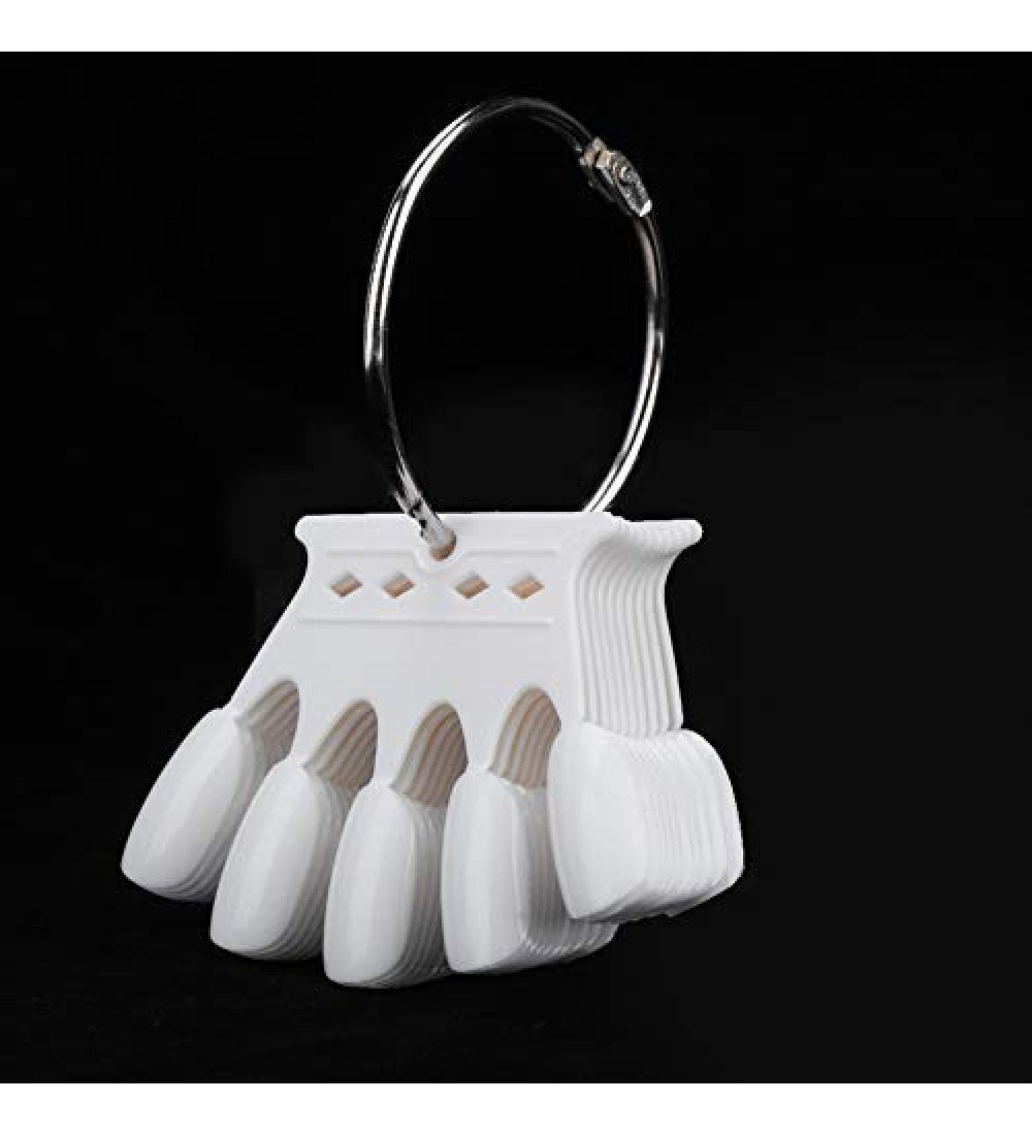 Nail Art Tips - 10pcs White Nail Sticks & Color Display Cards for Manicure & Gel Polish Practice - Buy Online on GoSupps.com