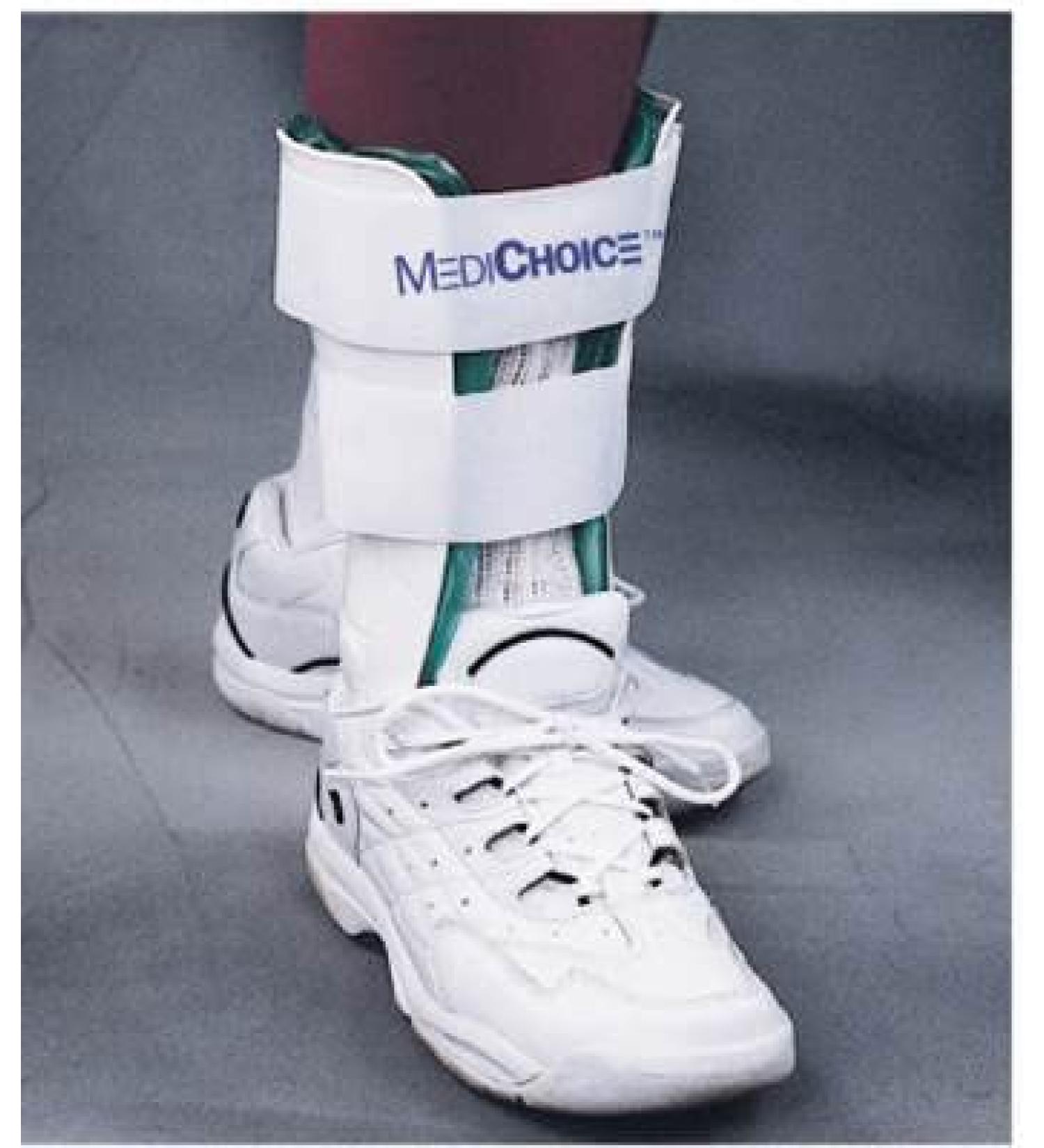 MediChoice Stirrup Ankle Brace Standard Lightweight w/Air Bladder R or L Ankle 10.5 Inch 1314BRC2001 (Case of 12)