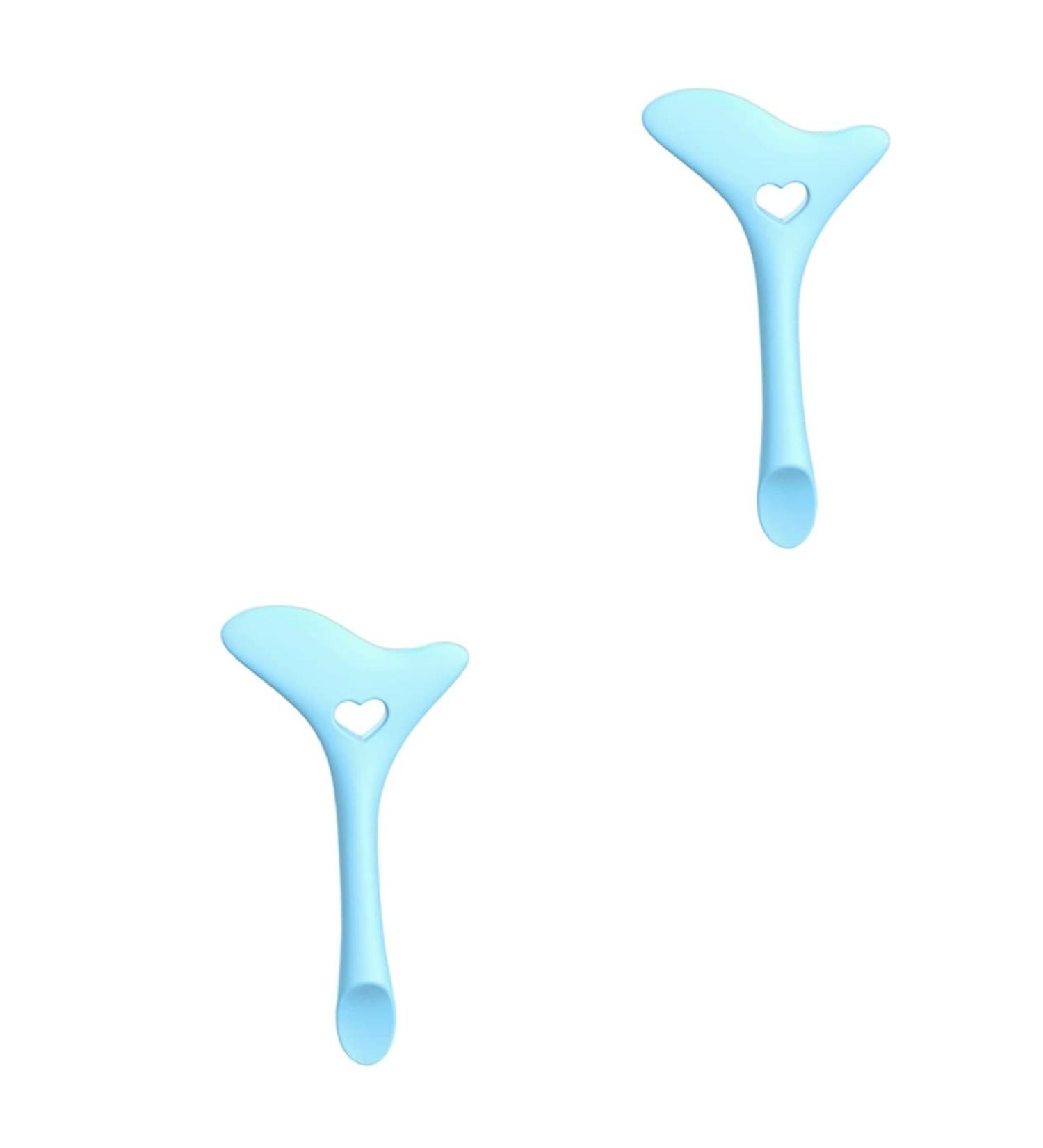 Housoutil 2pcs Eyeliner Aid Eyeshadow Guide Tool Makeup Stencils Aid Tool Lipstick Wearing Aid Eyebrow Pencil - Buy Online on GoSupps.com