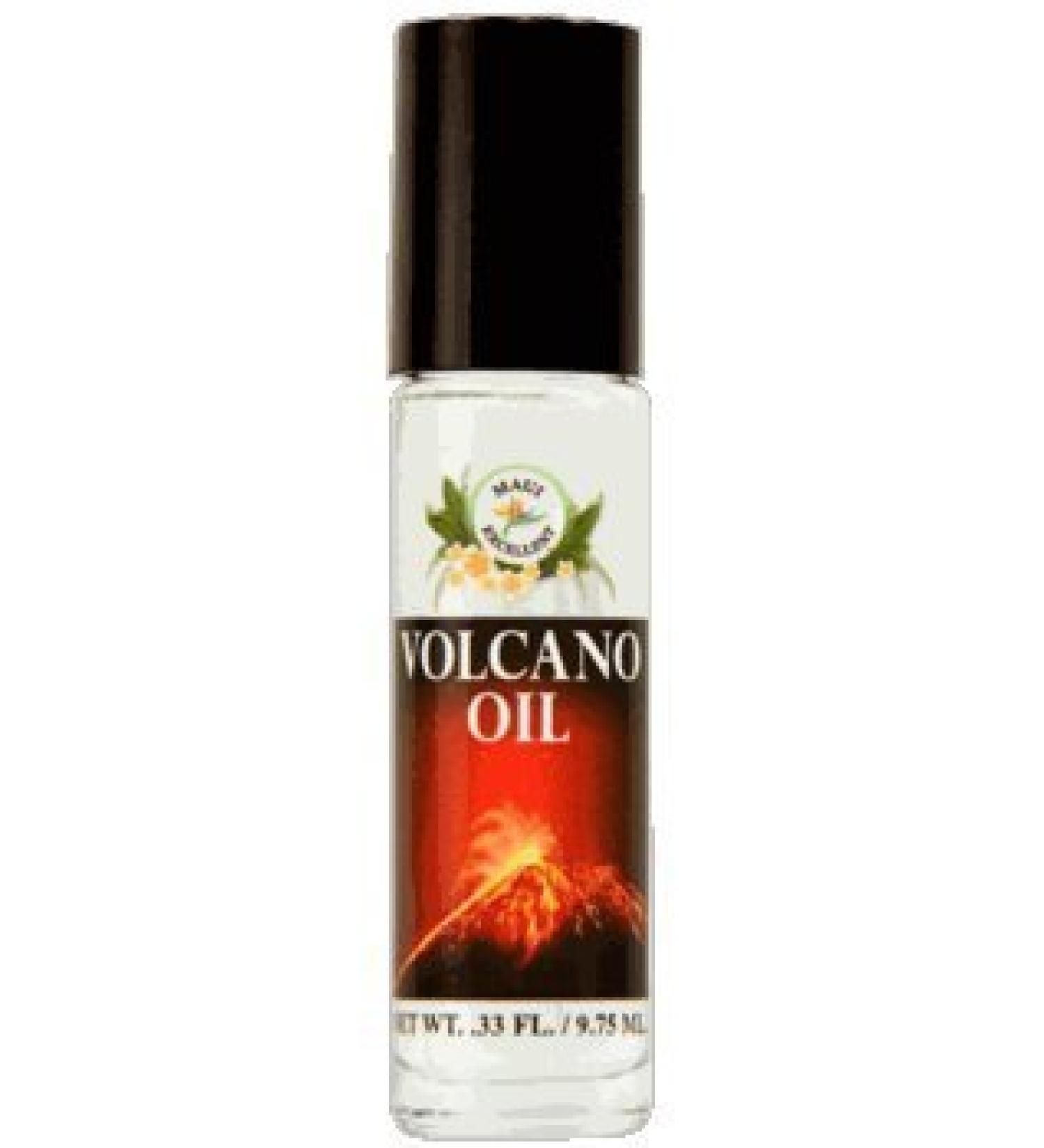 Volcano Oil Roll-On Natural Essential Oil Topical Analgesic