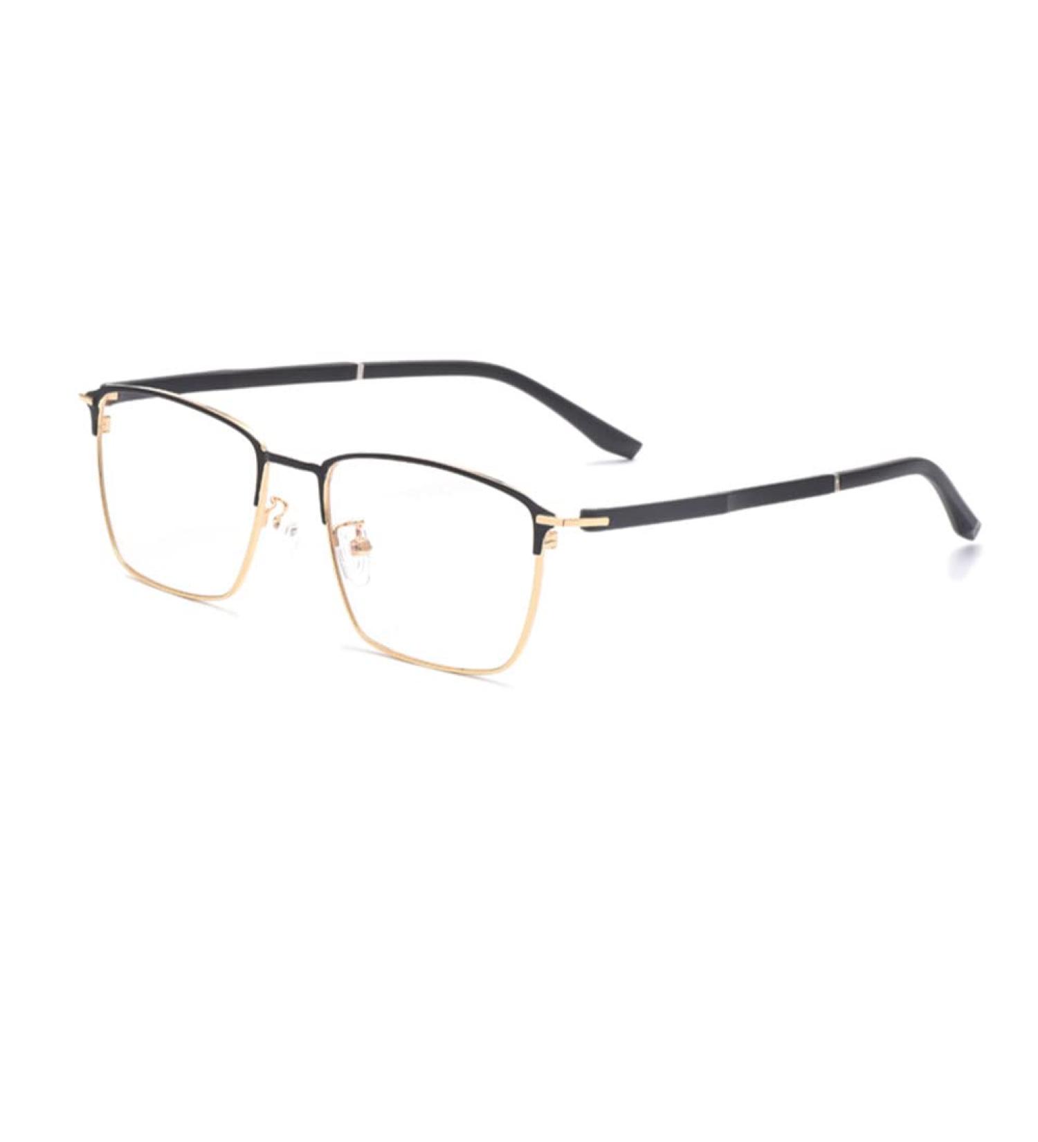 Riccie Varifocal Glasses for Men - Anti-Blue Light Photochromatic UV400 Presbyopic Sunglasses Diopter +1.0 to +3.0 - Buy Online on GoSupps.com