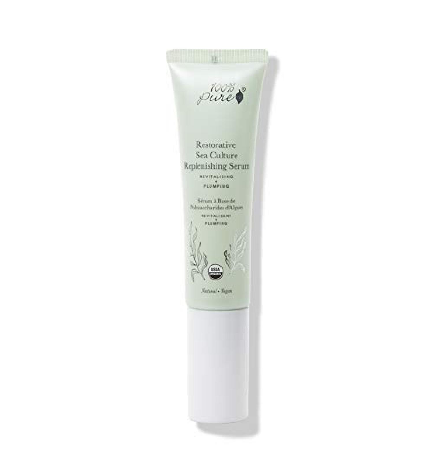 100% Pure Restorative Sea Culture Serum | Anti-Aging & Hydrating Hyaluronic Acid for Face | 1 Fl Oz - International Shipping Available - Buy Online on GoSupps.com