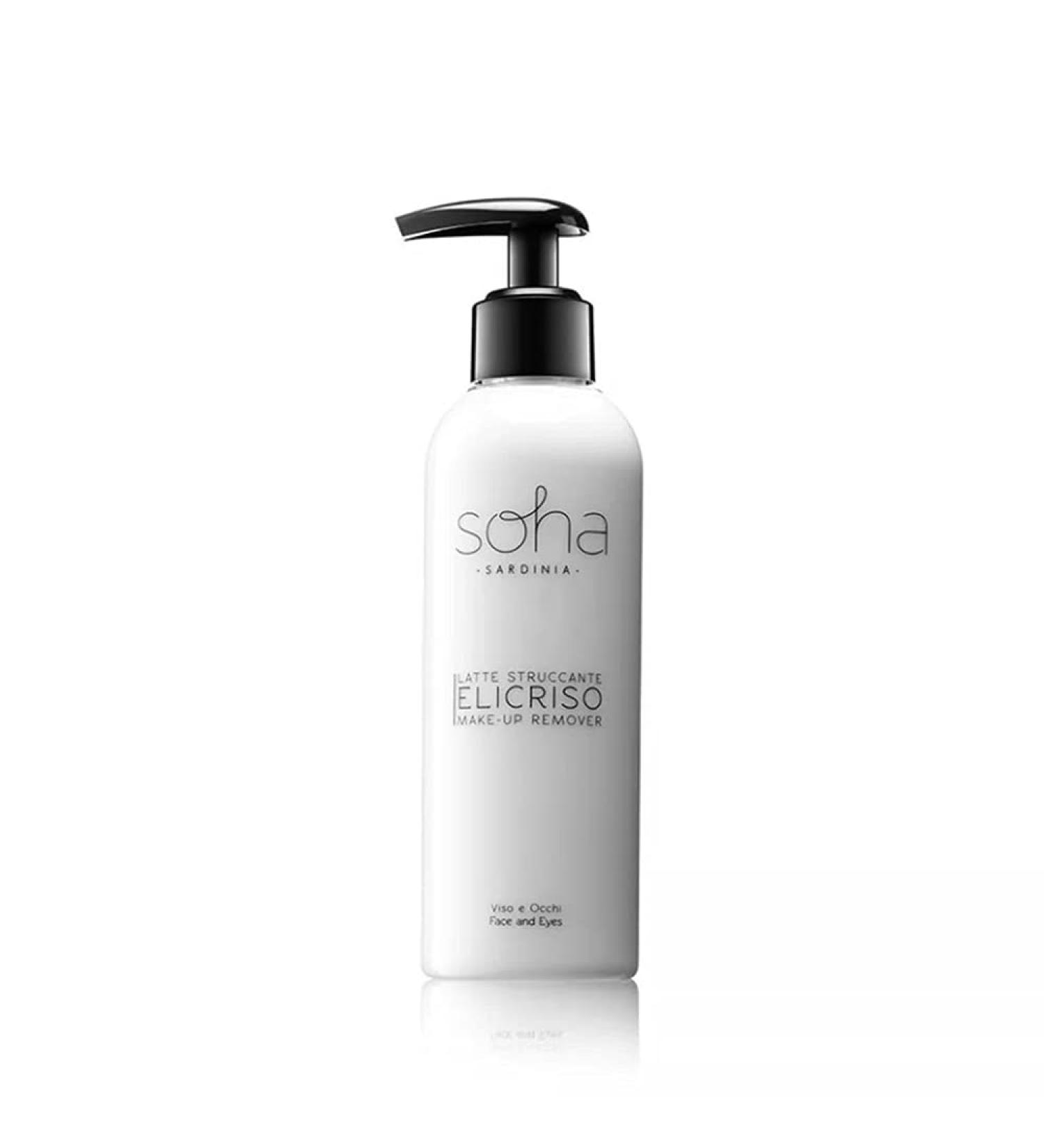 Soha Sardinia Soha Latte Struccante Elicriso Viso E Occhi 200 Ml