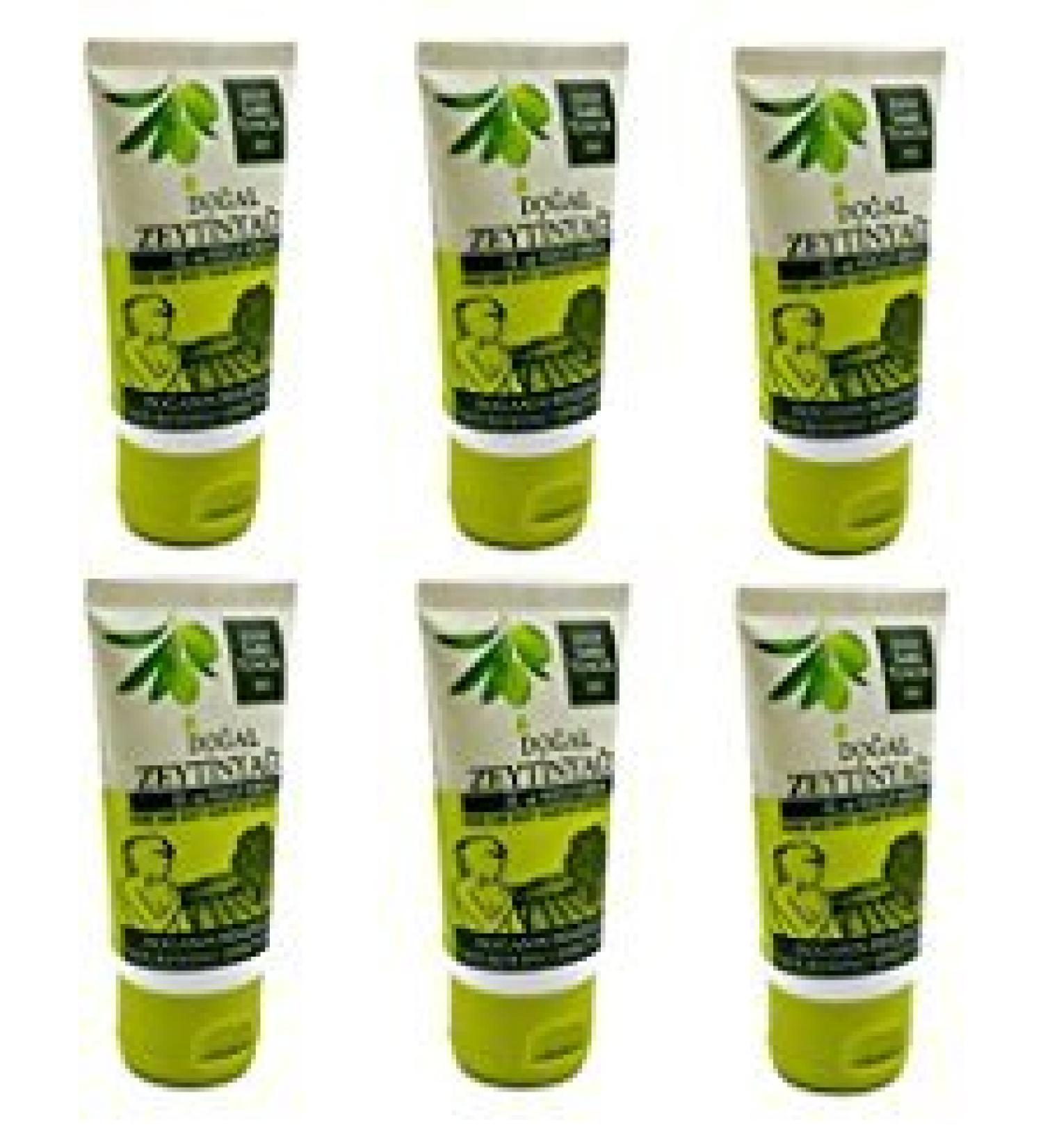 Hand and Body Cream with Natural Olive Oil 1.35 oz (6 Piece)