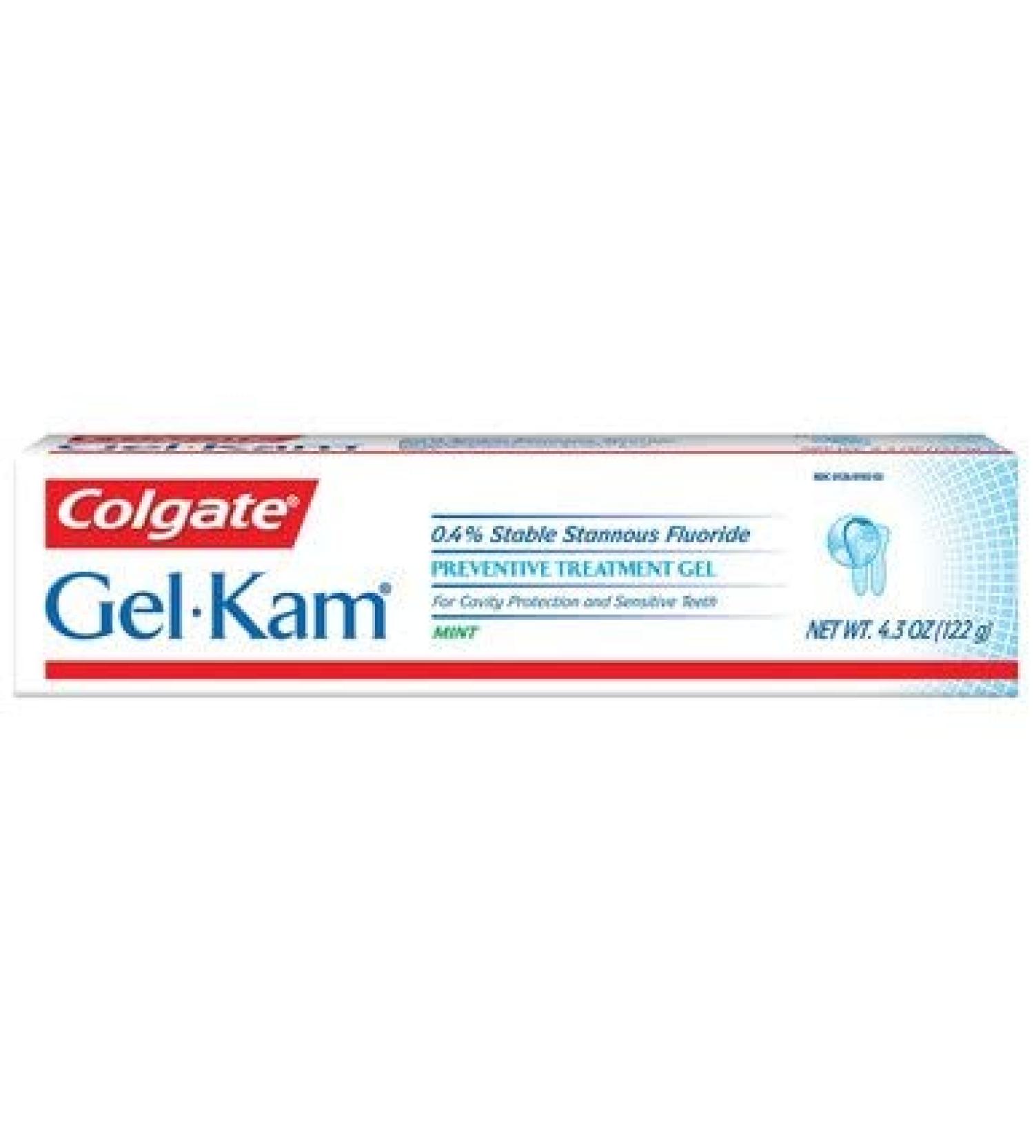 Buy Colgate Gel Fluoride Gel-Kam Home Care Fruit Berry 4.3oz - F0416593 | International Shipping - Buy Online on GoSupps.com