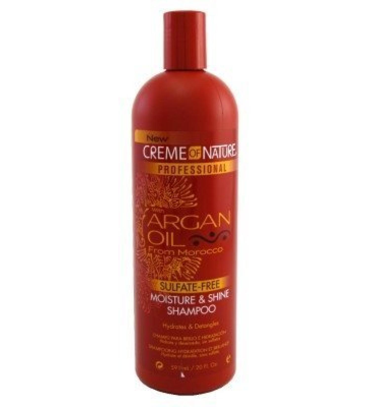 Creme Of Nature Argan Oil Pro Shampoo Sulfate-Free 20oz (3 Pack)