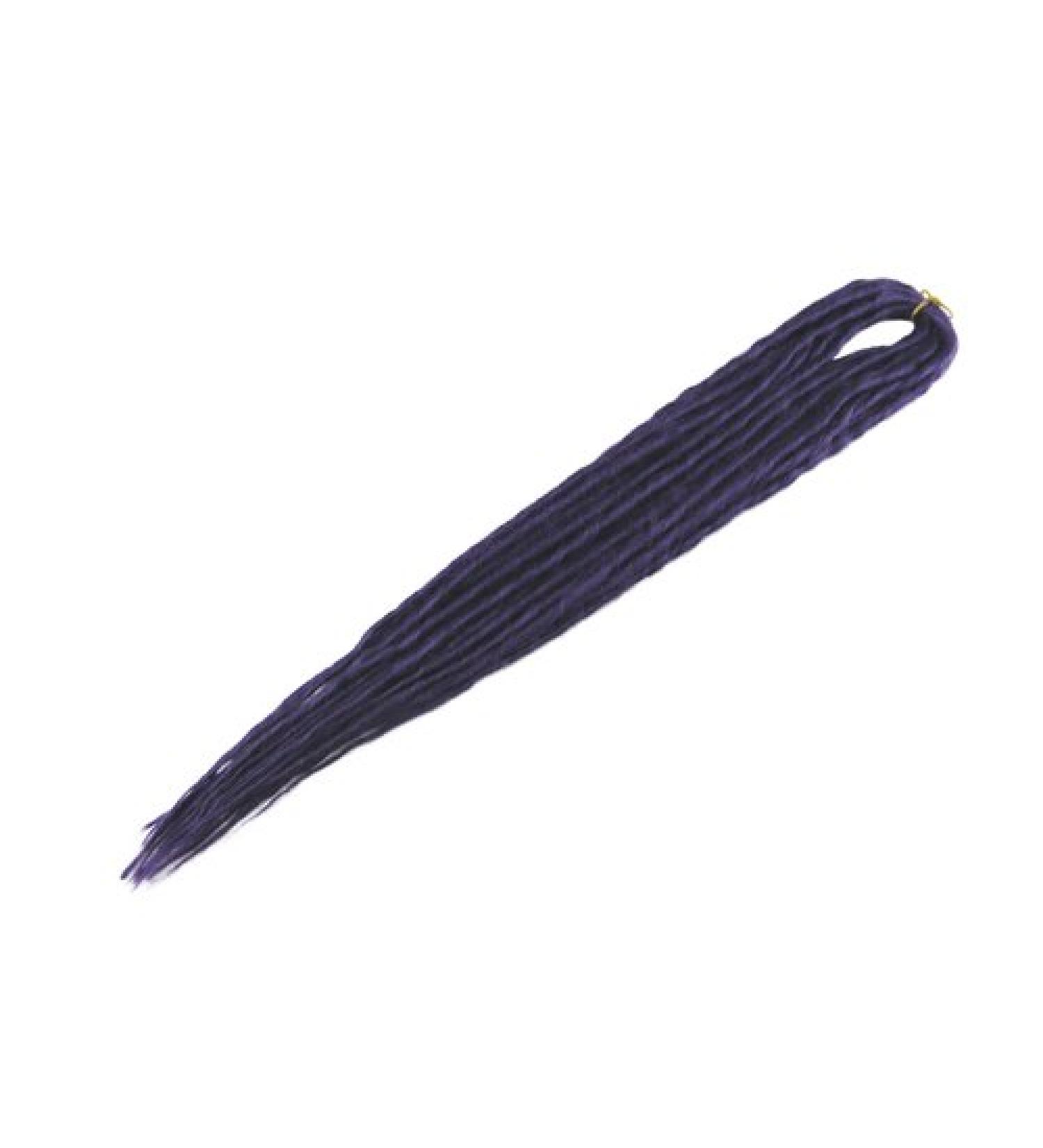 Elysee Star Dreads Dark Purple Dreadlocks Double Ended Synthetic Dread by Elysee Star