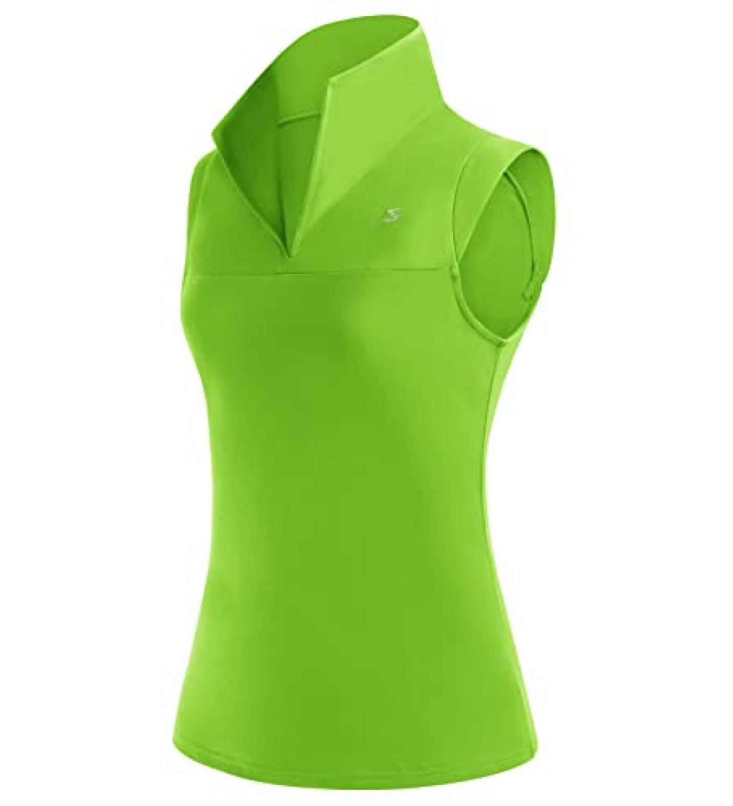 JACK SMITH Women's Sleeveless Golf Tennis Shirt | Dry Fit V-Neck Tank Top - Buy Online on GoSupps.com