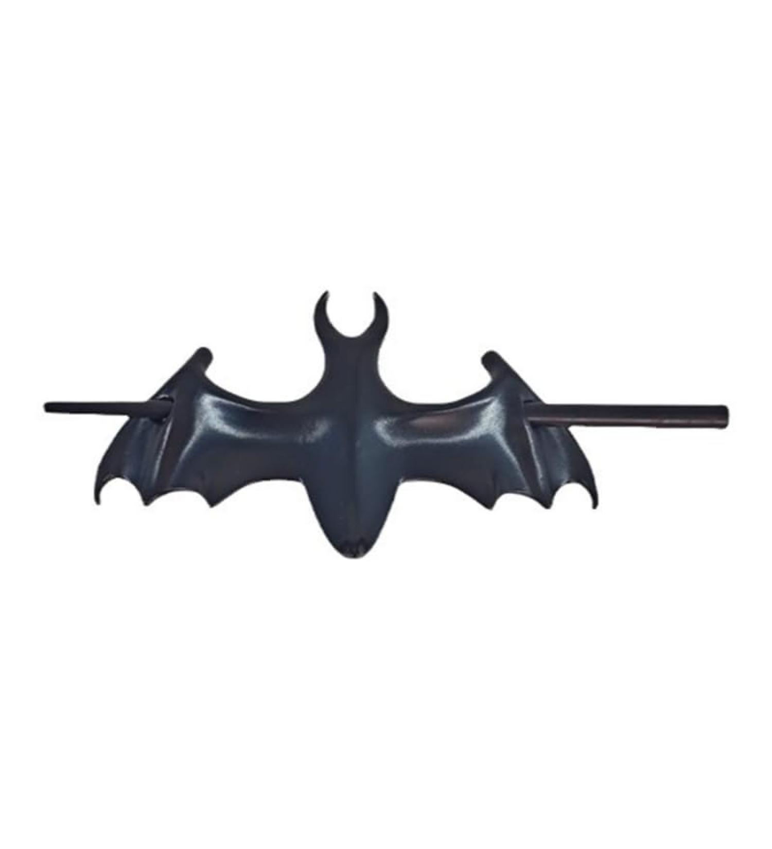 Fashionable Black Bat Hair Clip Sturdy and Stylish Fits Any Occasions for Trendy Women's Ladies Casual Wear Hairstyles - Buy Online on GoSupps.com