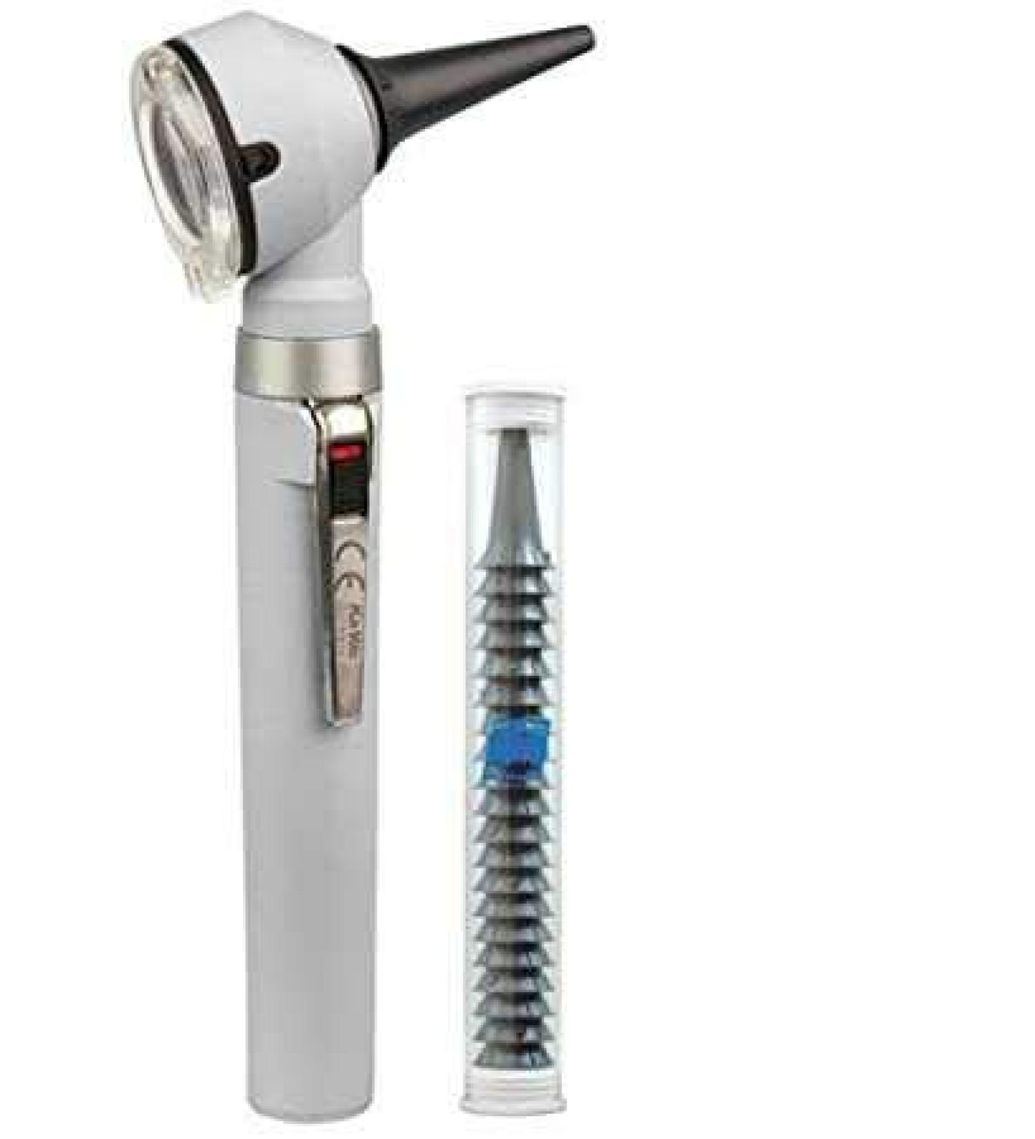 Otoscope Piccolight FO LED color stone (grey) by Kirchner & Wilhelm