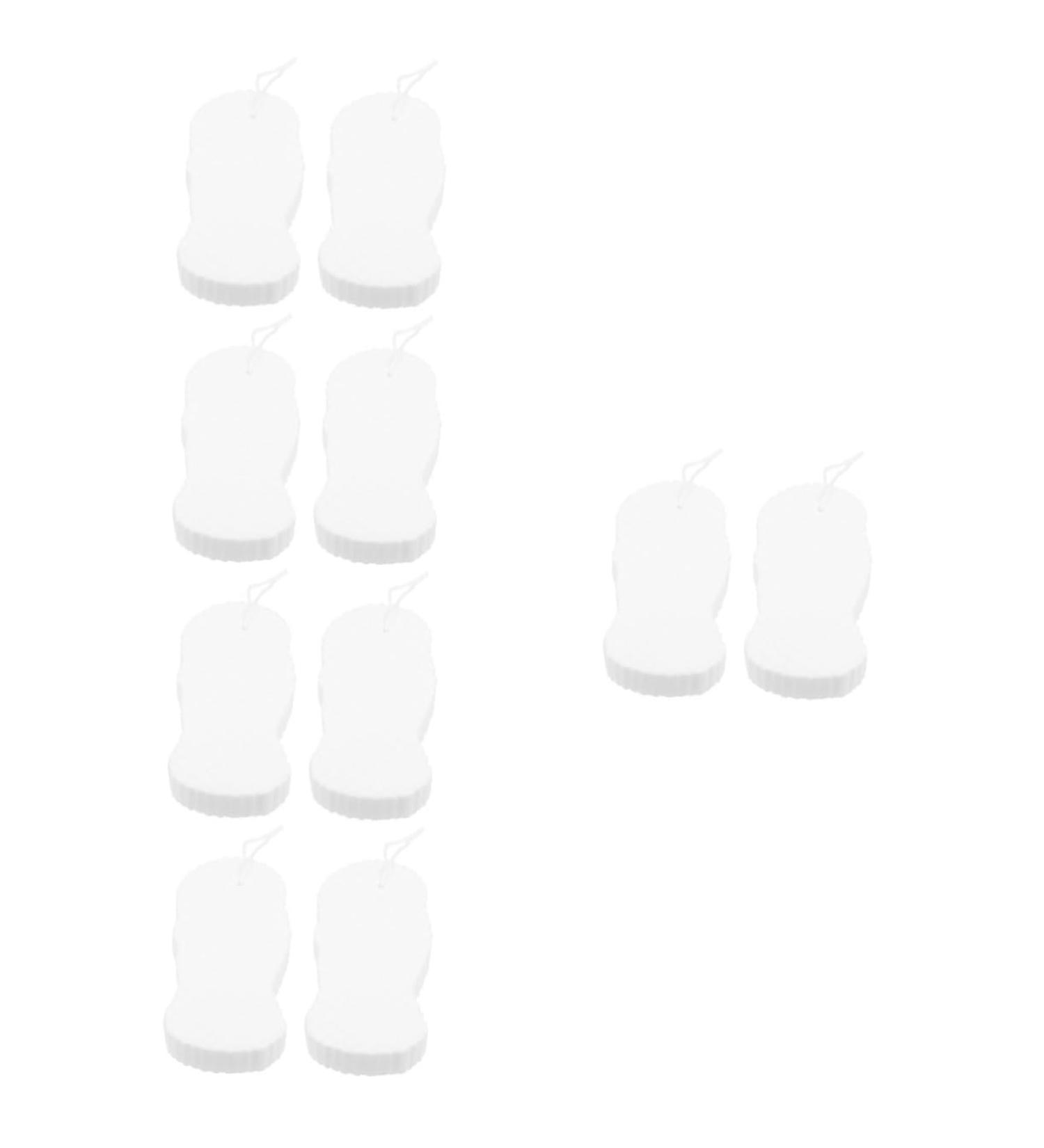 FRCOLOR 10 Pcs Bath Sponge Set - Soft Shower Scrubber for Women Kids & Babies | 3D Absorbent PVA Bathing Sponges - Ideal for Body Cleaning & Back Washing - Buy Online on GoSupps.com