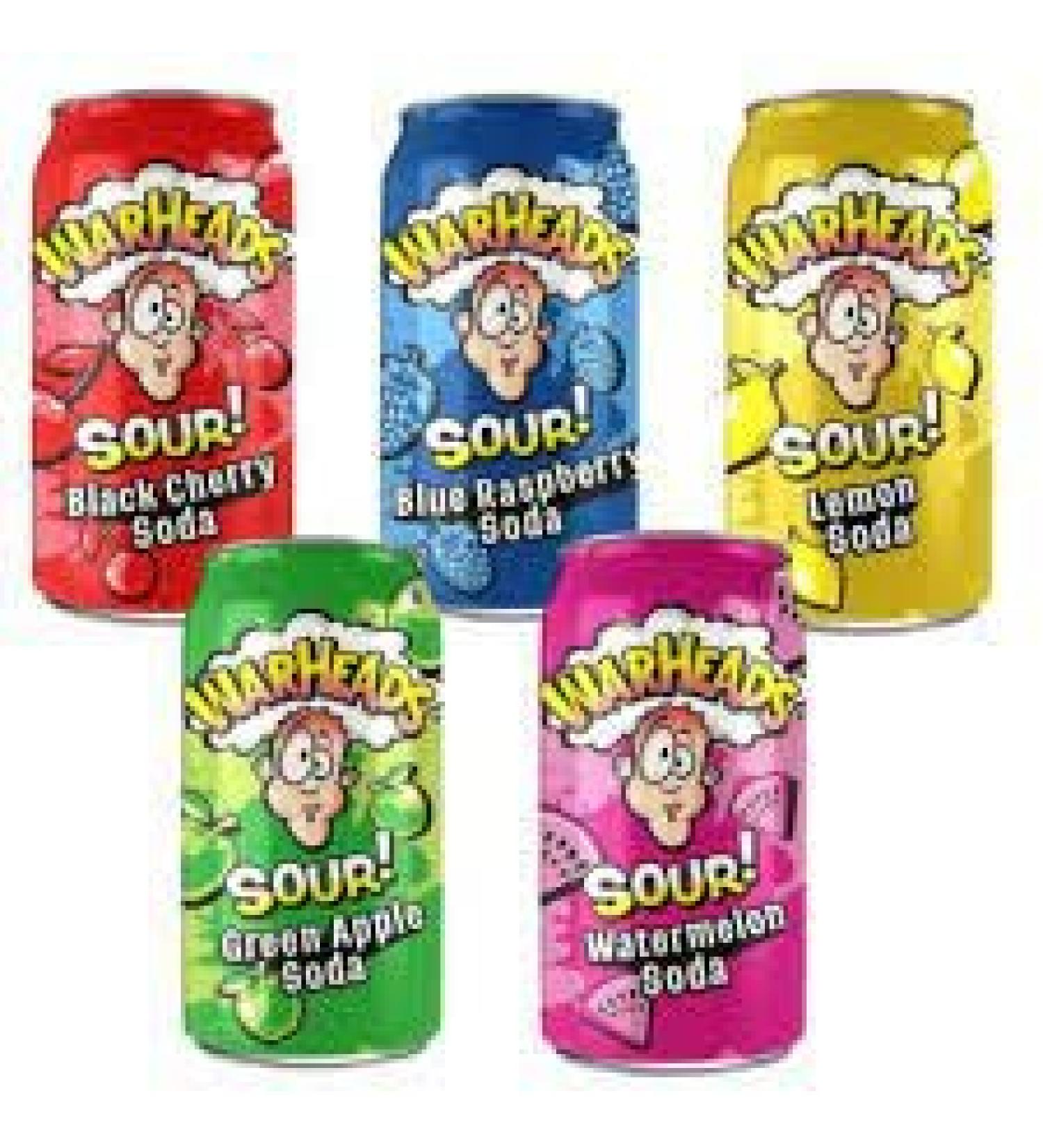 Warheads Sour Blue Raspberry Soda Taste The Classic Flavor in Soda Limited And Exclusive (3)