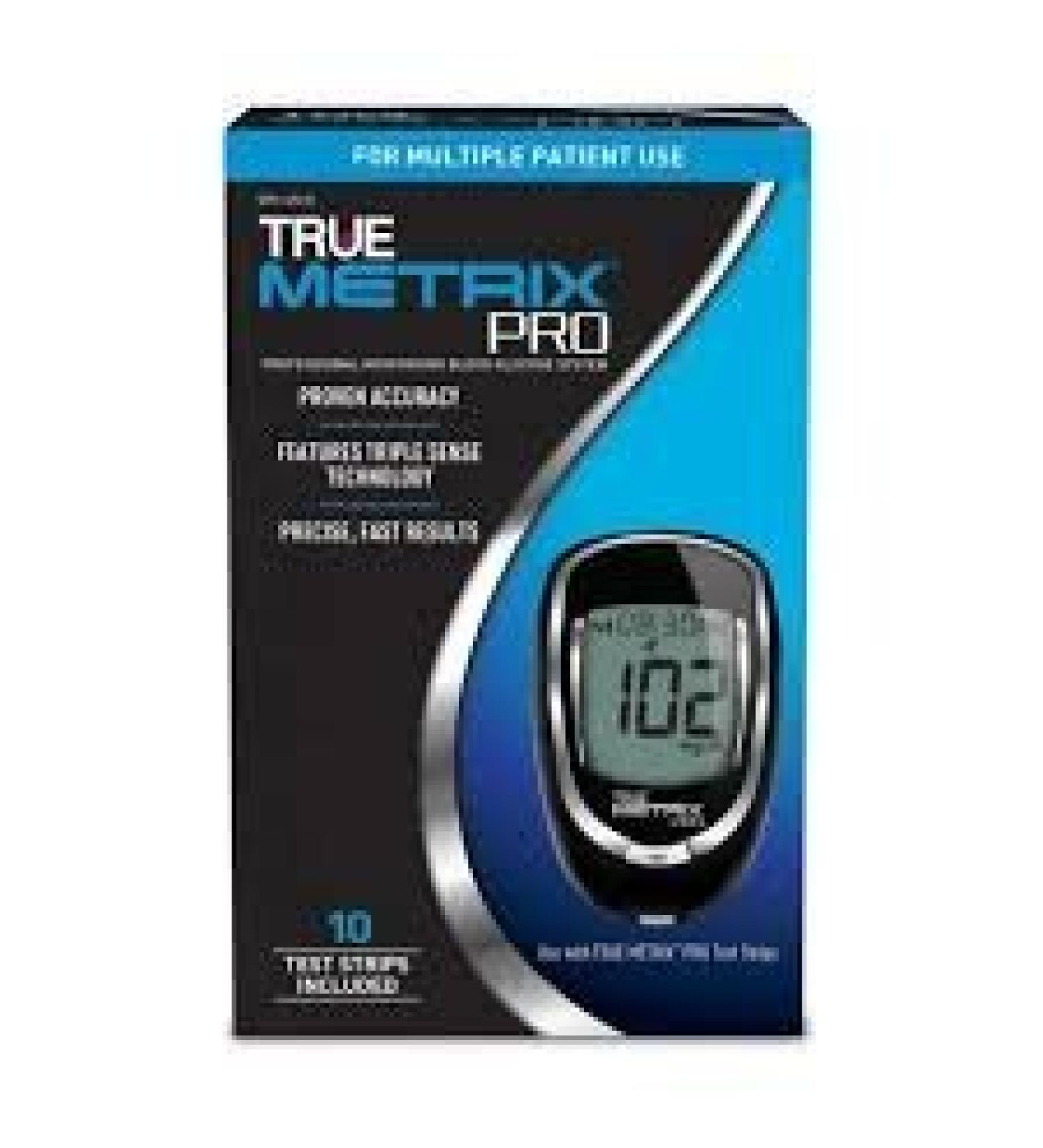 Truemetrix PRO Professional Monitoring Blood Glucose System