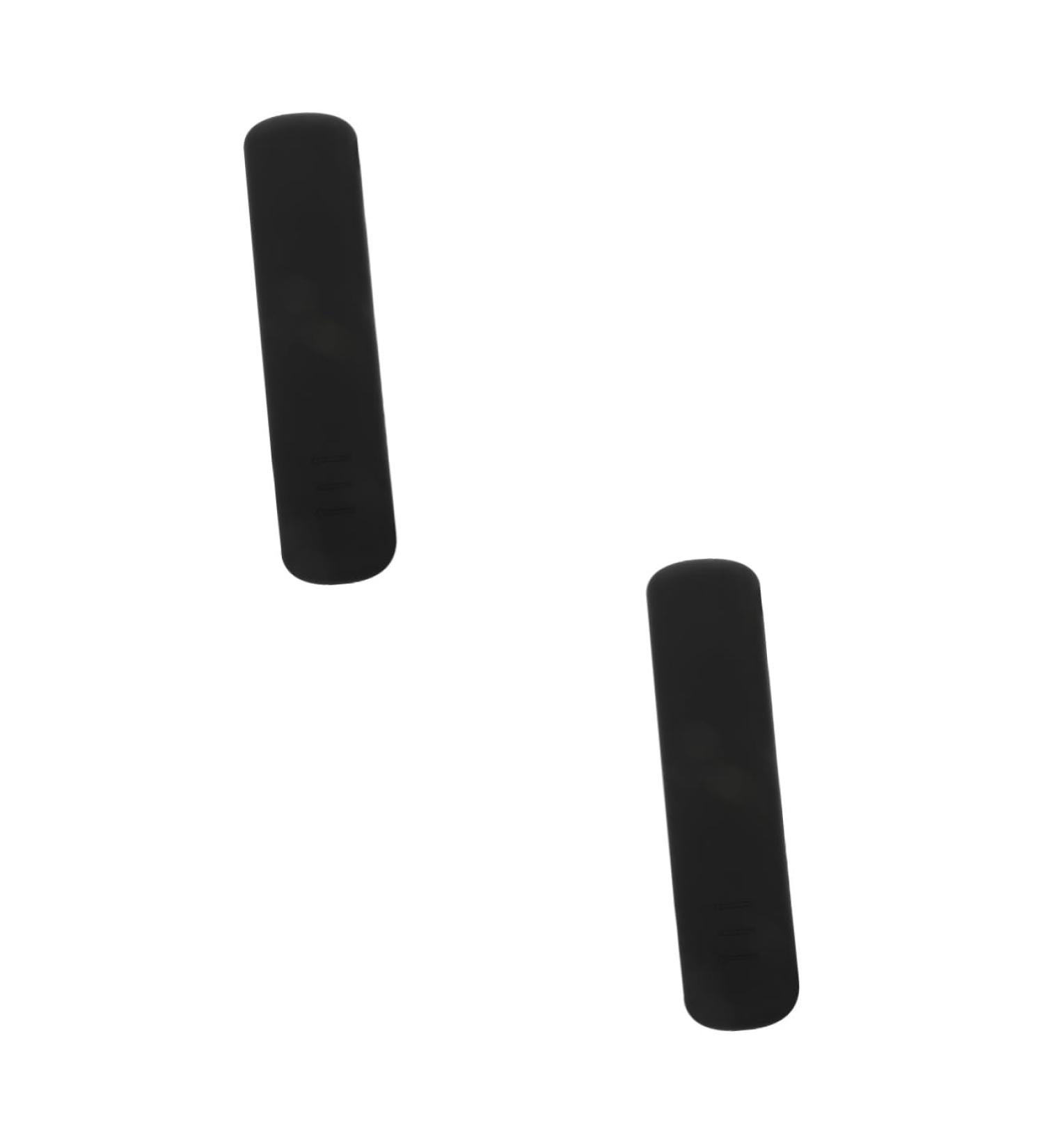 FRCOLOR Silicone Makeup Brush Bag - 2pcs Travel Storage Holder for Artists | Portable Black Makeup Tool Case - Buy Online on GoSupps.com