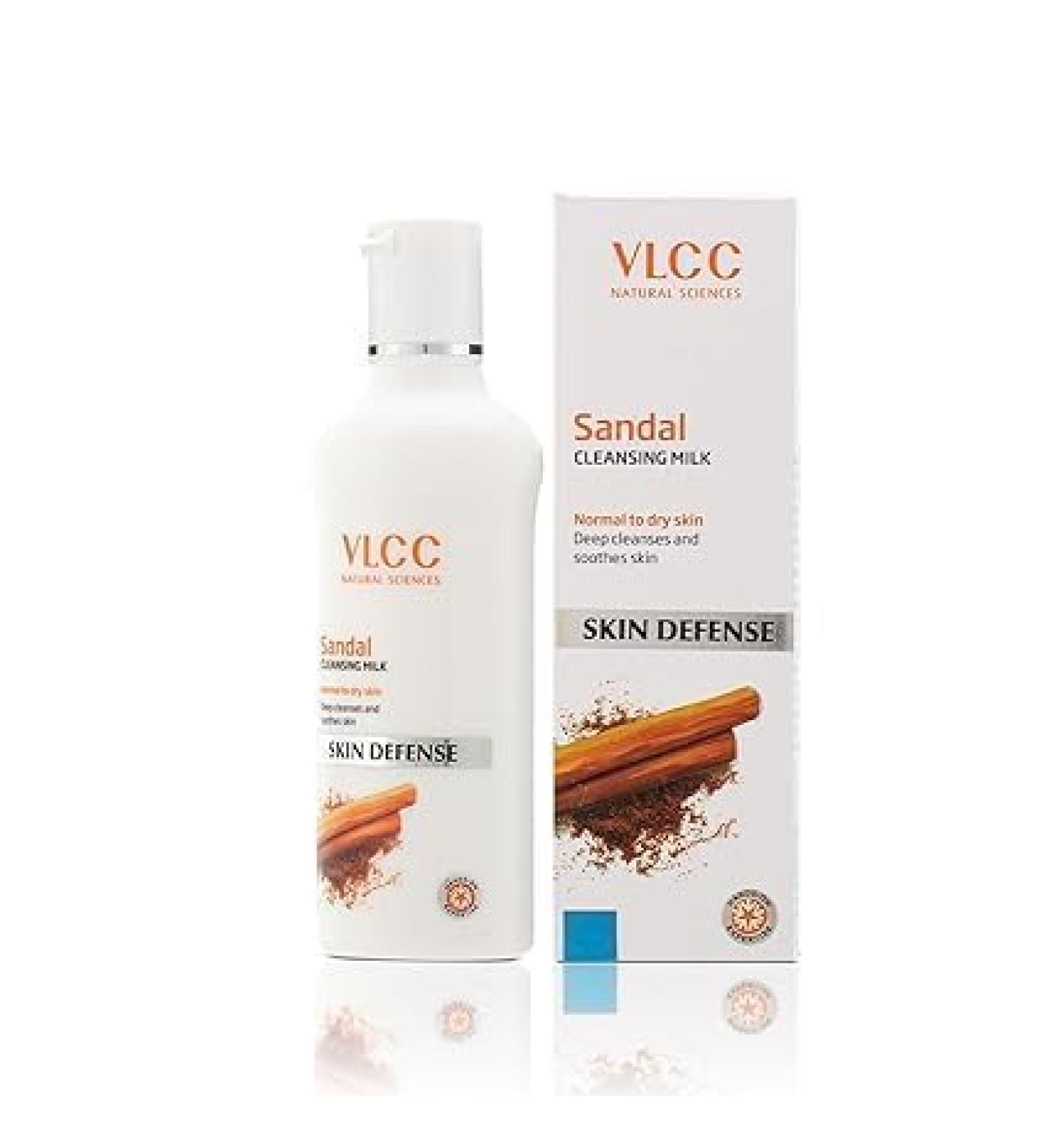 Cleansing Milk 100ml - Deep Cleanse & Soothe Skin with Sandal Ashwagandha Fenugreek & Indian Berberry | Almond & Olive Oils - Buy Online Worldwide - Buy Online on GoSupps.com