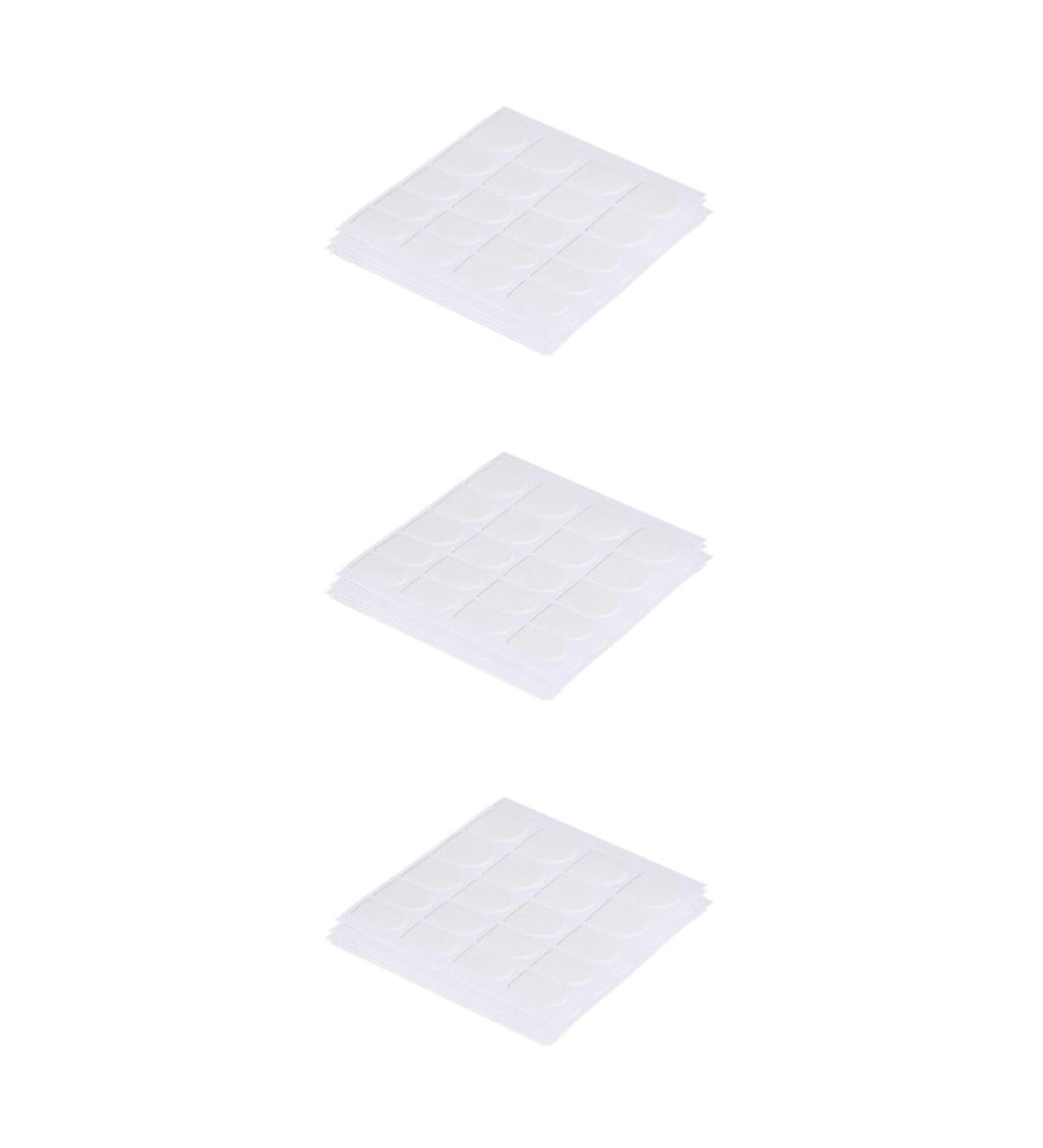 FOMIYES 150 Sheets Jelly Stickers Adhesive Nail Sticker Nail Glue Sticker False Nail Tips Nail Tabs Jelly Gel Nail Sticker Removable Stickers False Nail Glue Accessories Water Proof White Whitex3pcs 6.2X6.2cmx3pcs - Buy Online on GoSupps.com