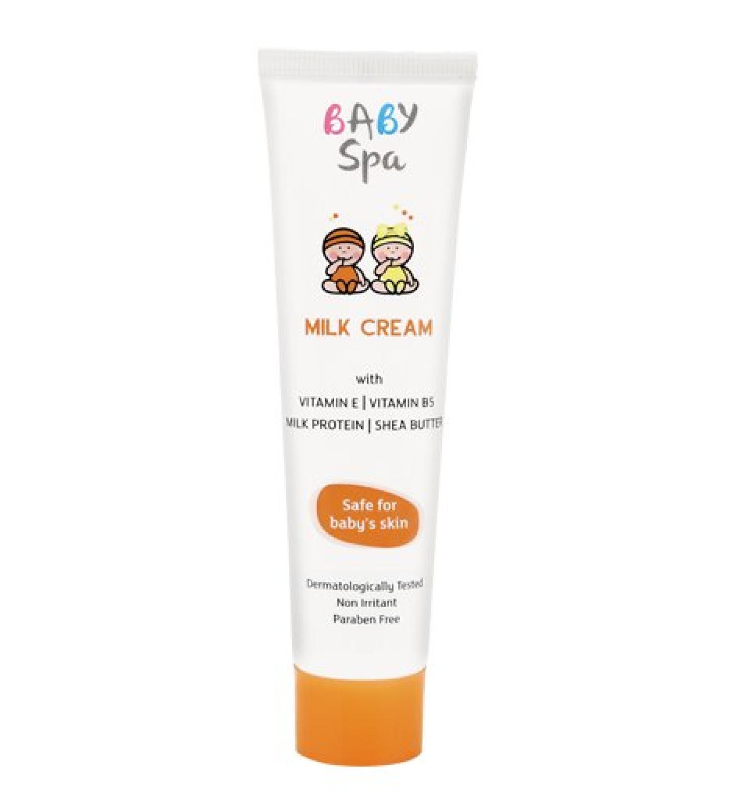 Baby SPA Milk Cream with Vitamin E B5 & Milk Protein-50gm each (Pack of 2)