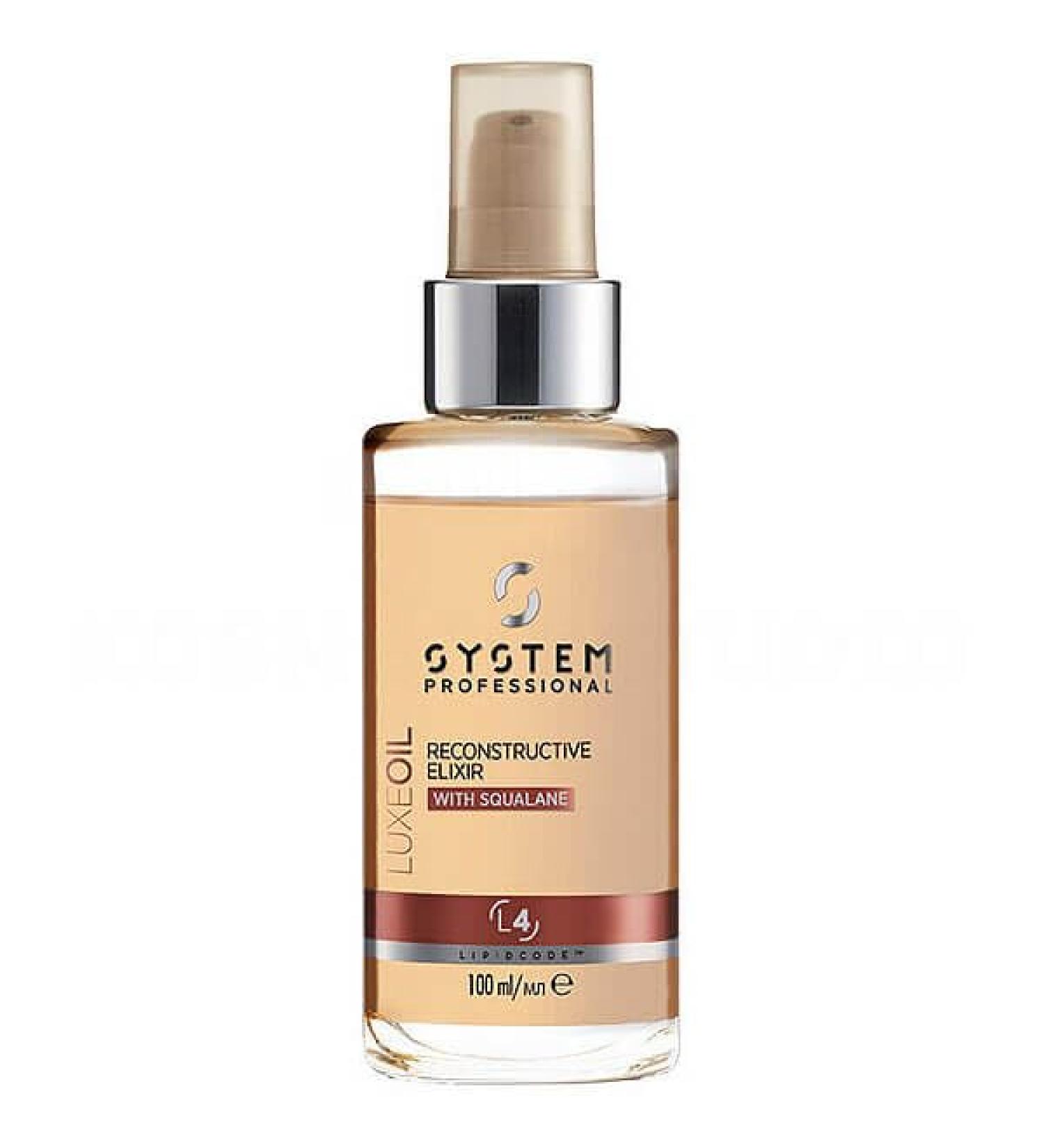 Wella System Professional LuxeOil Reconstructive Elixir with Squalane 100ml