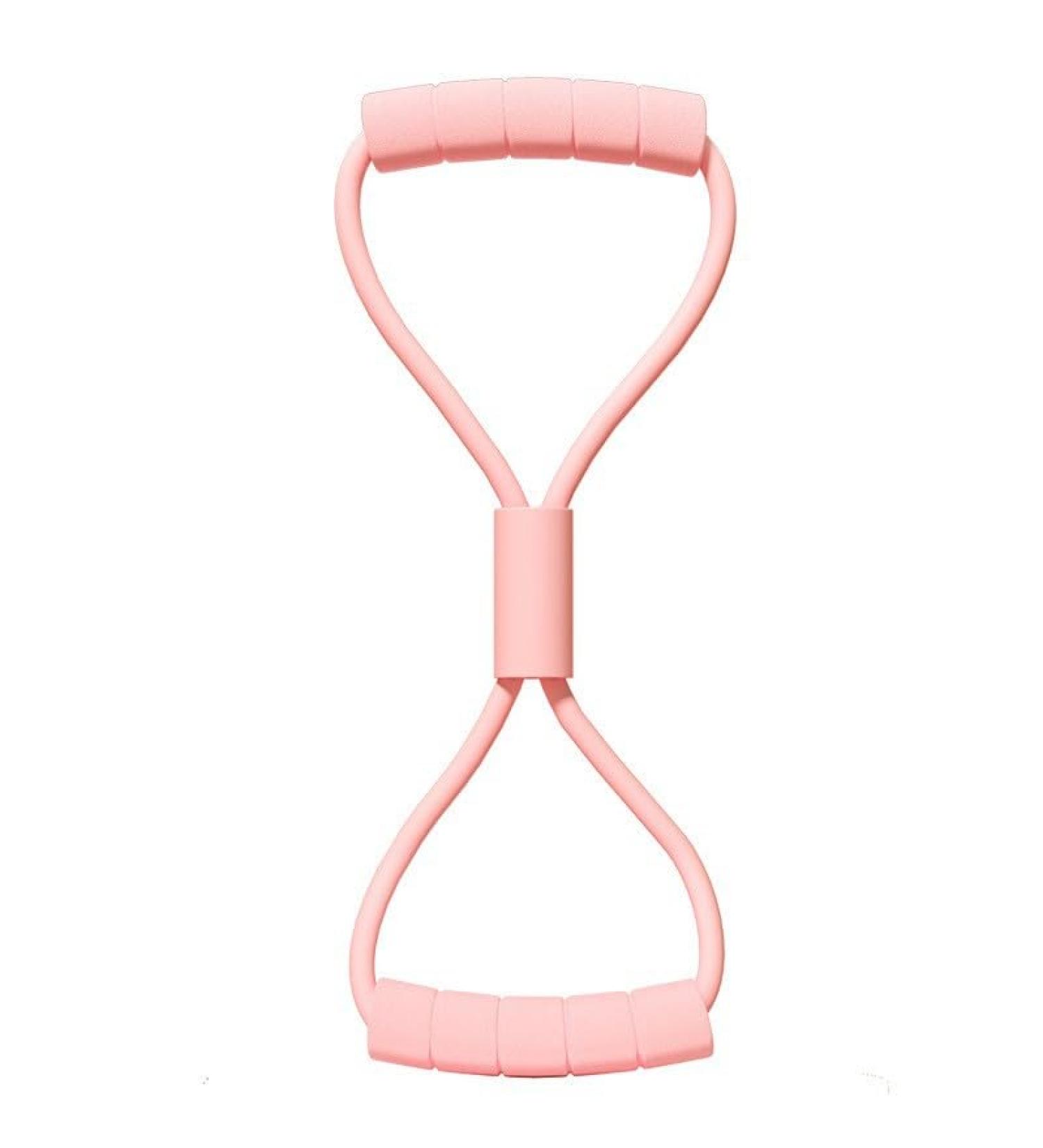 8-Shaped Handle Fitness Resistance Band for Shoulder & Back Exercises | Yoga Equipment | Chest Expansion Tension Bands for All - Buy Online on GoSupps.com