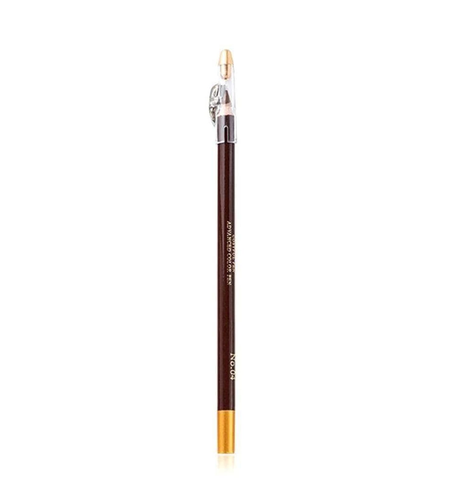 Waterproof Long-lasting Eyebrow Pencil With Sharpener Lid New Sweat Coffee Red Gray Tools Proof Black Cosmetics - Buy Online on GoSupps.com