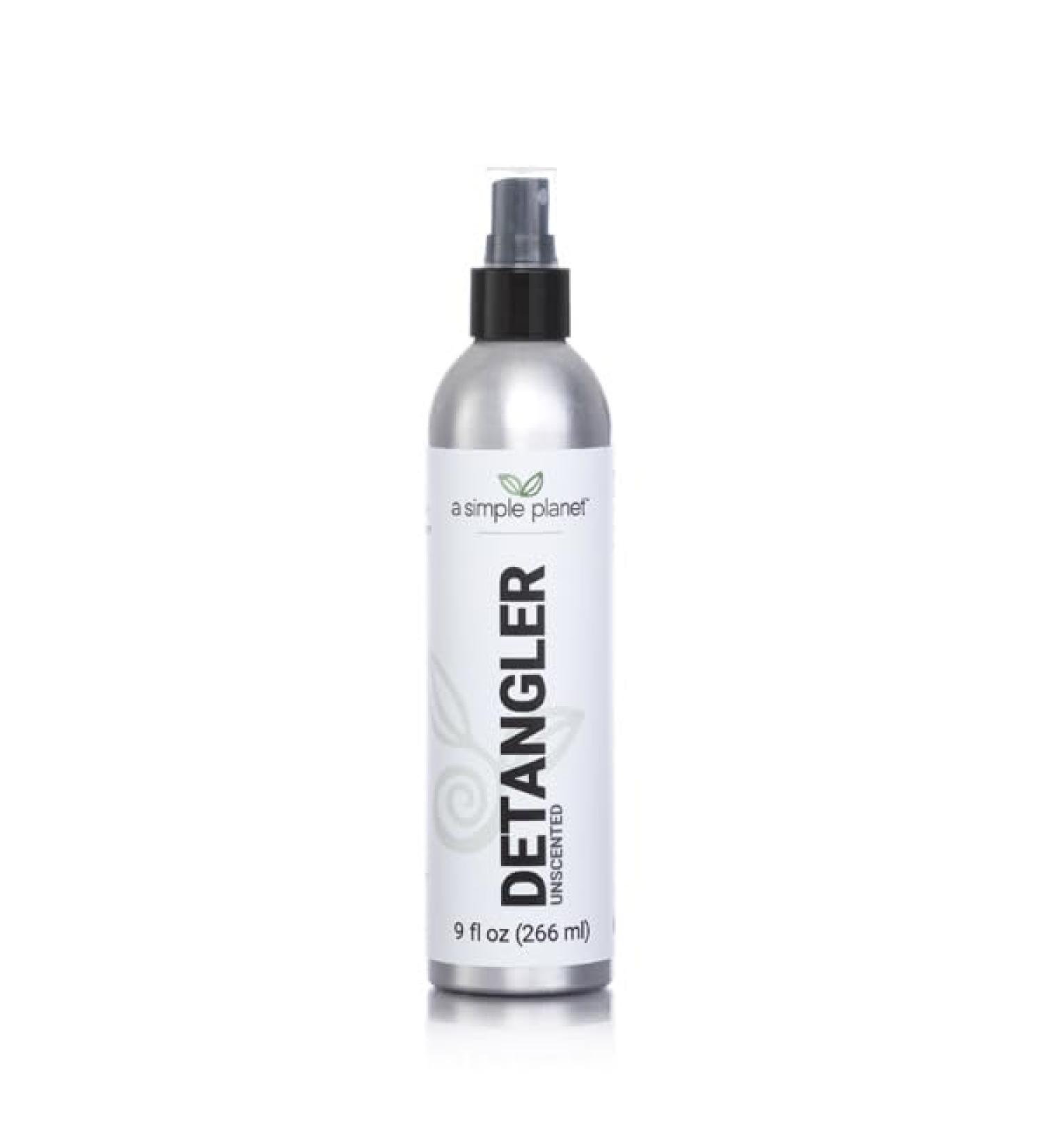 Hair Detangler Spray (9 Floz - Unscented) Unscented 9 Fl Oz (Pack of 1)
