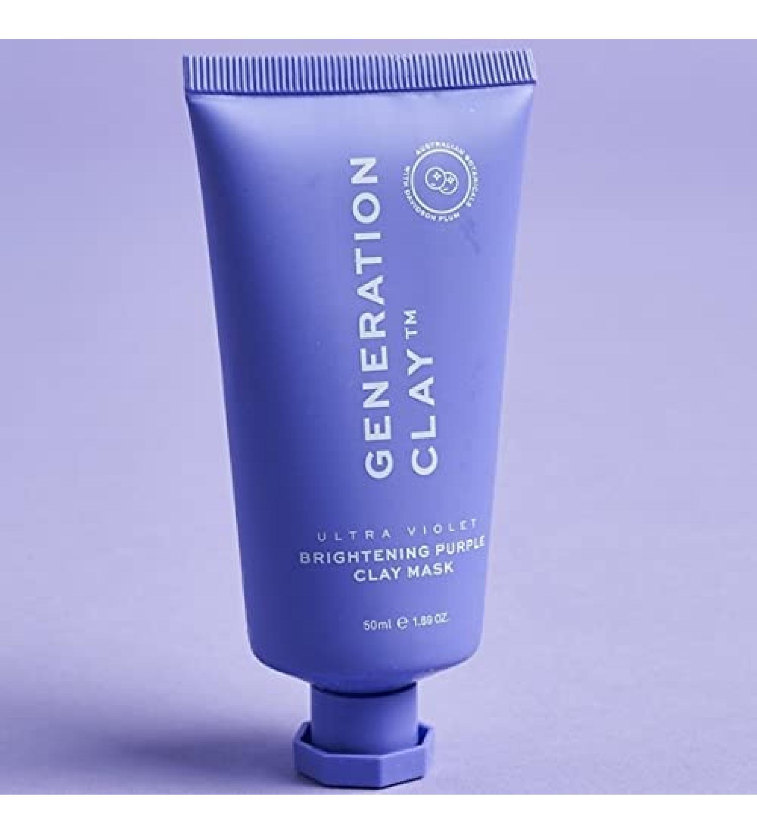 Appeal Cosmetics Generation Clay Brightening Purple Clay Mask 1.59 oz tube