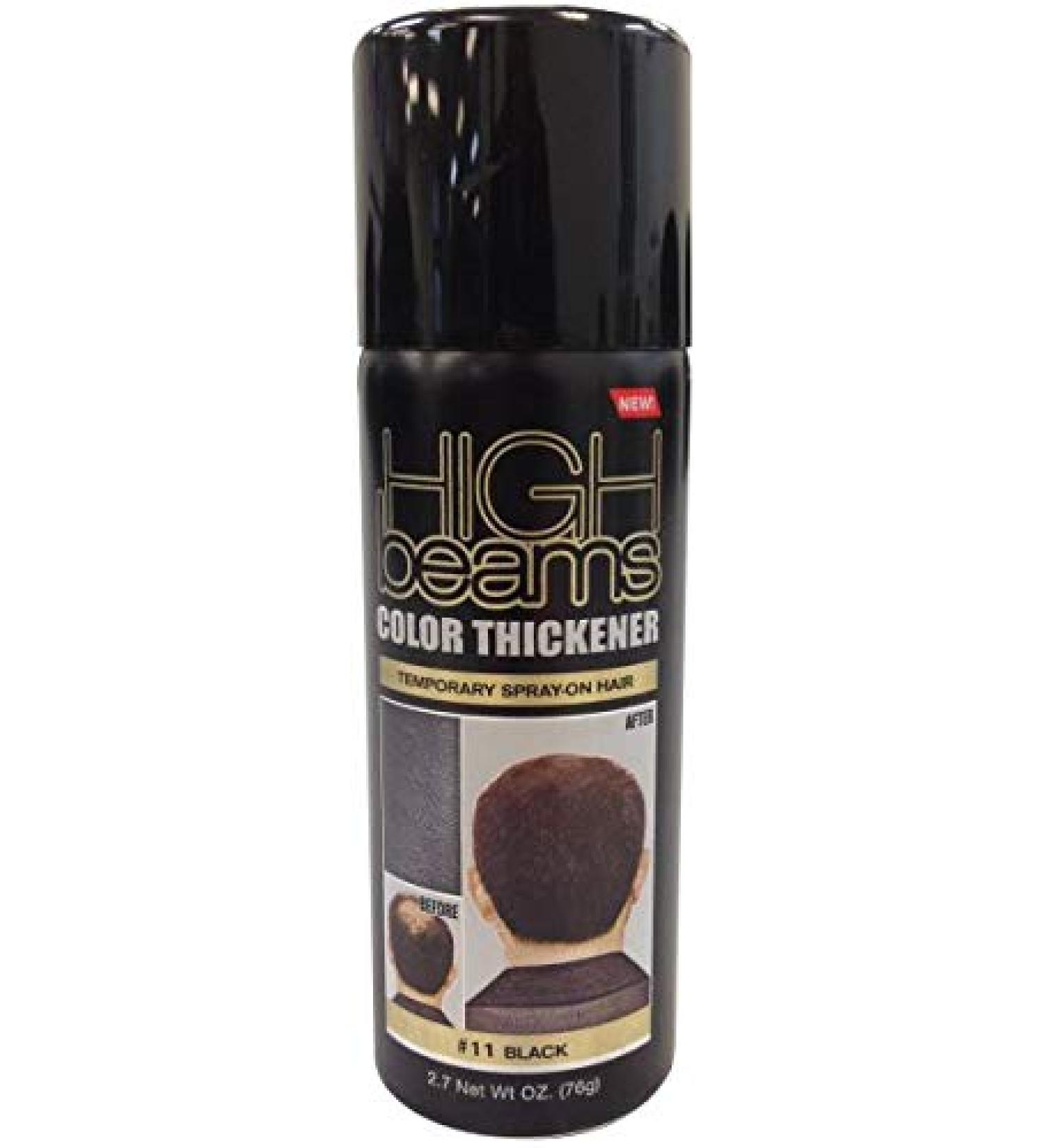 High Beams Color Thickener #11 Black (Pack of 4)