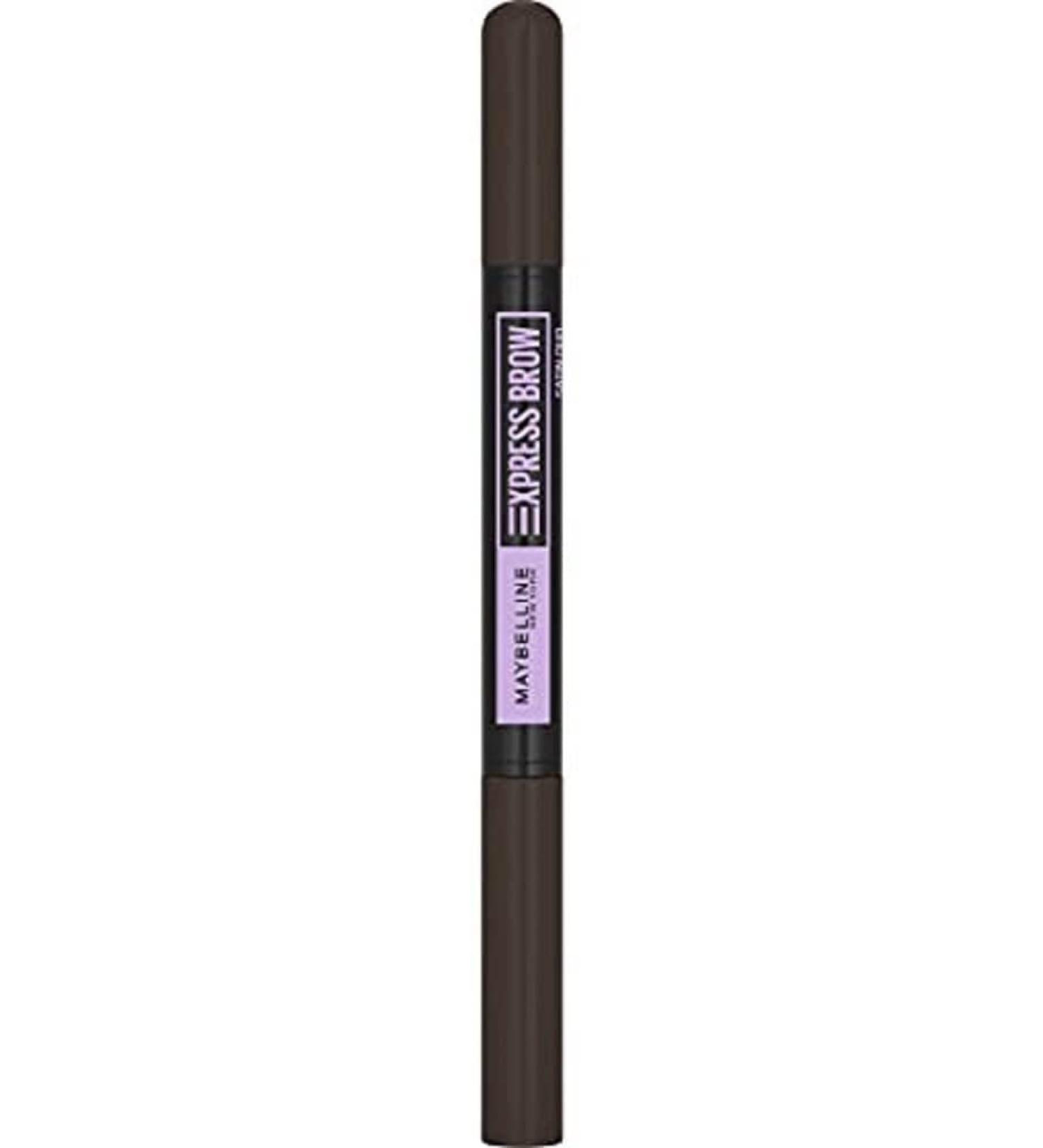 Buy Maybelline New York Express Brow Satin Duo - Eyebrow Pencil & Powder No. 05 Black Brown | International Shipping - Buy Online on GoSupps.com
