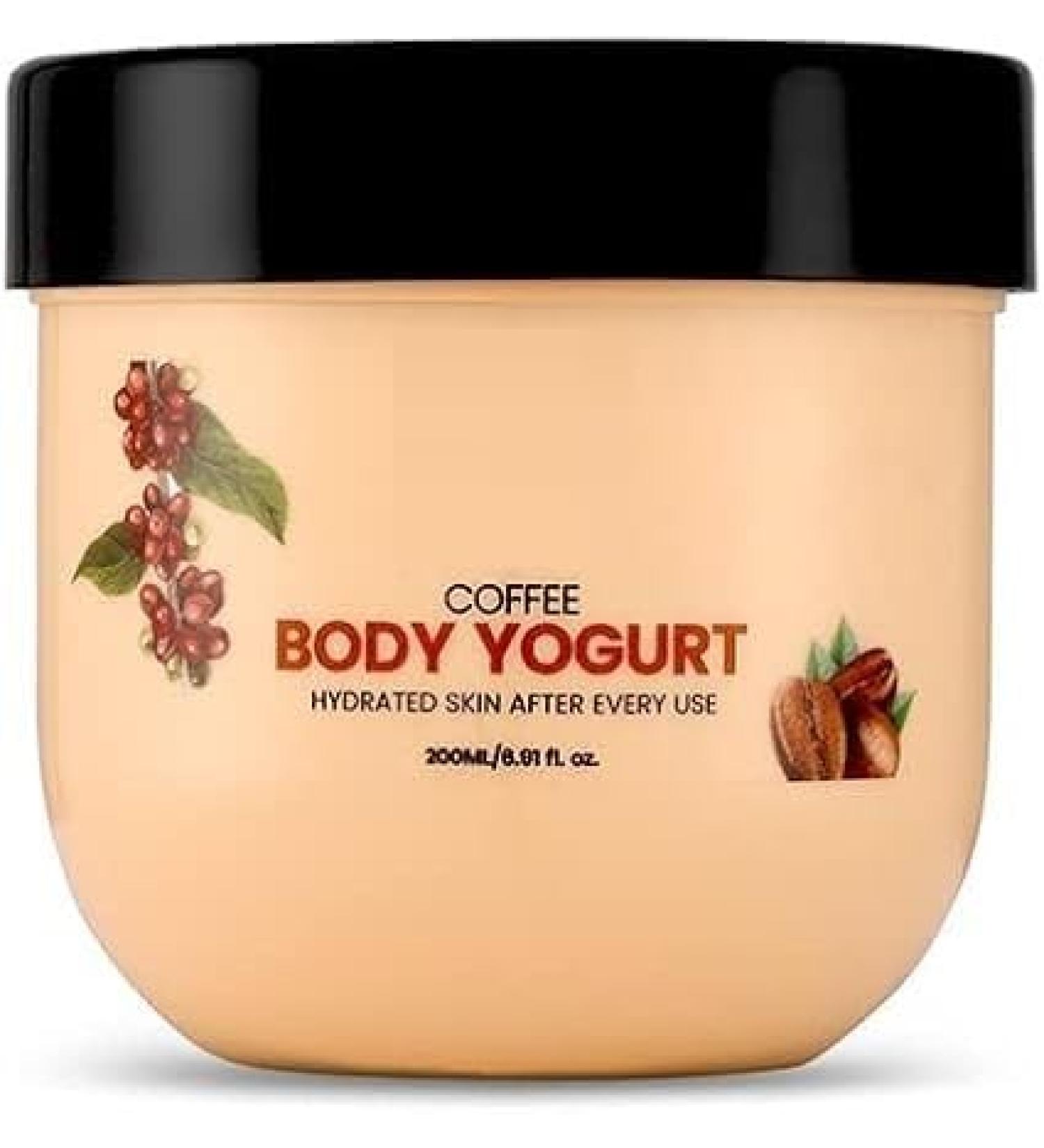 HYD Body butter for dry skin women and men 200 g Enriched with caffeine & cocoa butter Body Lotion for 72 hours MoisturizingQucik AbsorbentSuit for all skin types - Buy Online on GoSupps.com