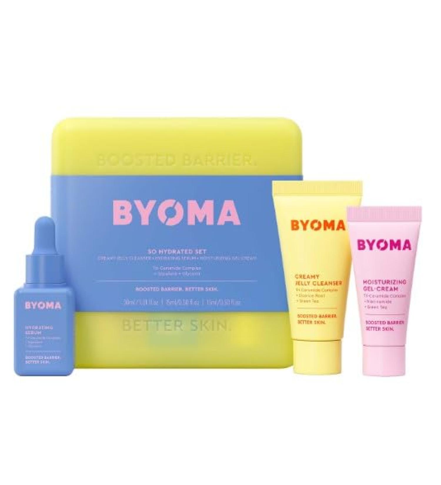 BYOMA Original | SO HYDRATED SET | Hydrating Face Care Set | Hydrating Skin Care Set - (30 ml 15 ml 15 ml) | vegan | by BELLA - Buy Online on GoSupps.com