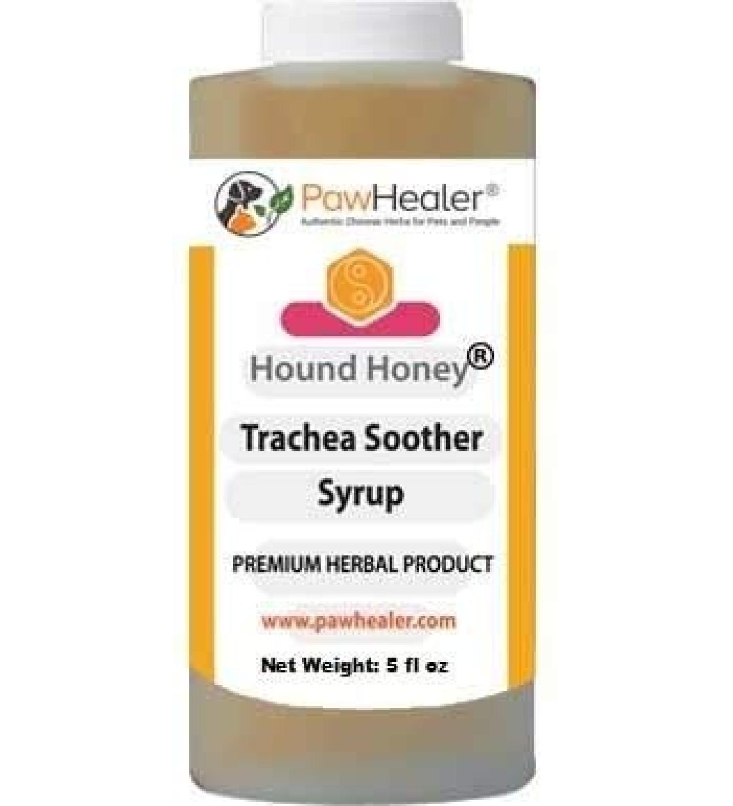 PawHealer Hound Honey - Natural Herbal Trachea Soother Syrup (150 ml) - Effective Relief for Collapsed Trachea Symptoms - Tasty & Easy to Administer - Buy Online on GoSupps.com