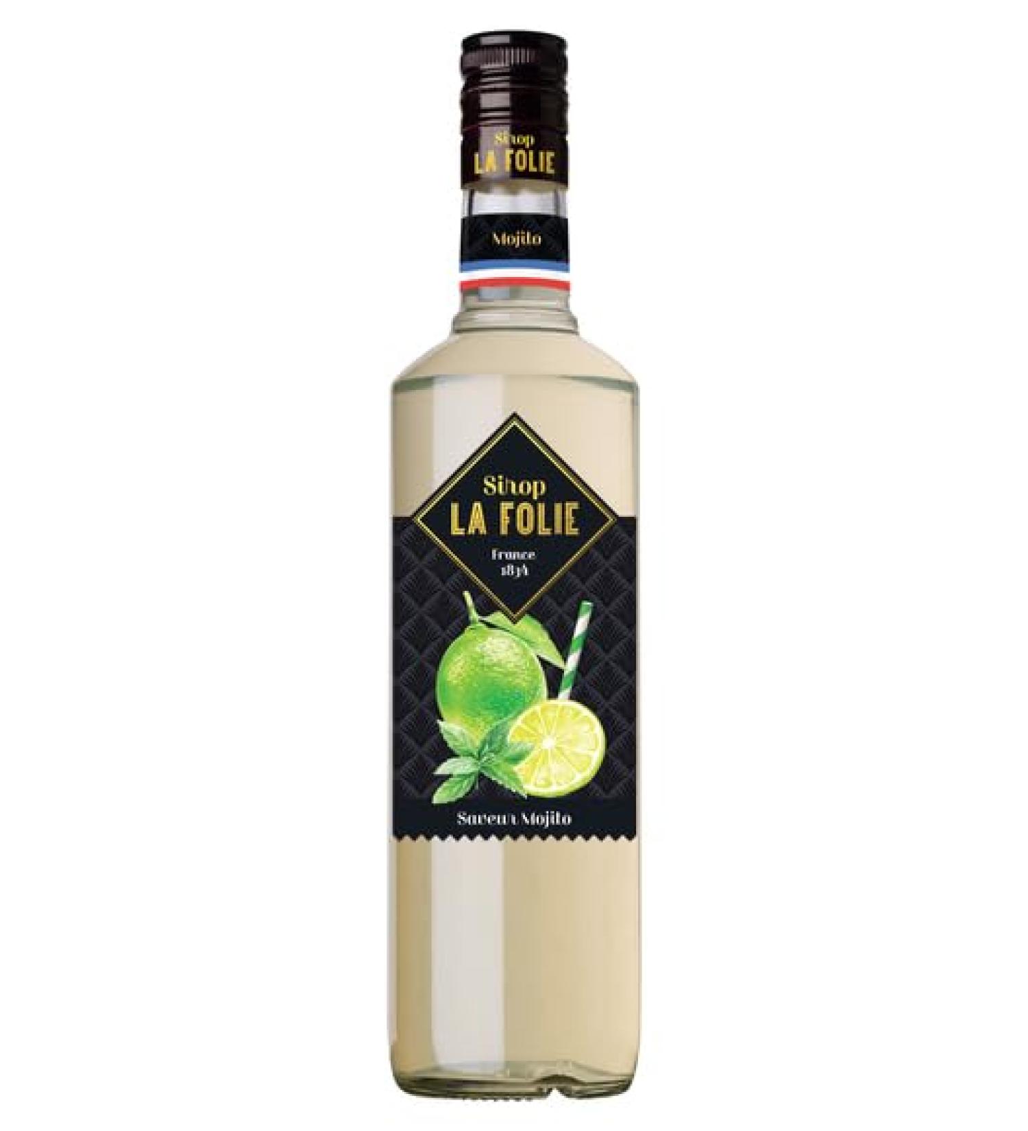 Combier La Folie Syrup - Mojito Mint - 70 cl - Saumur