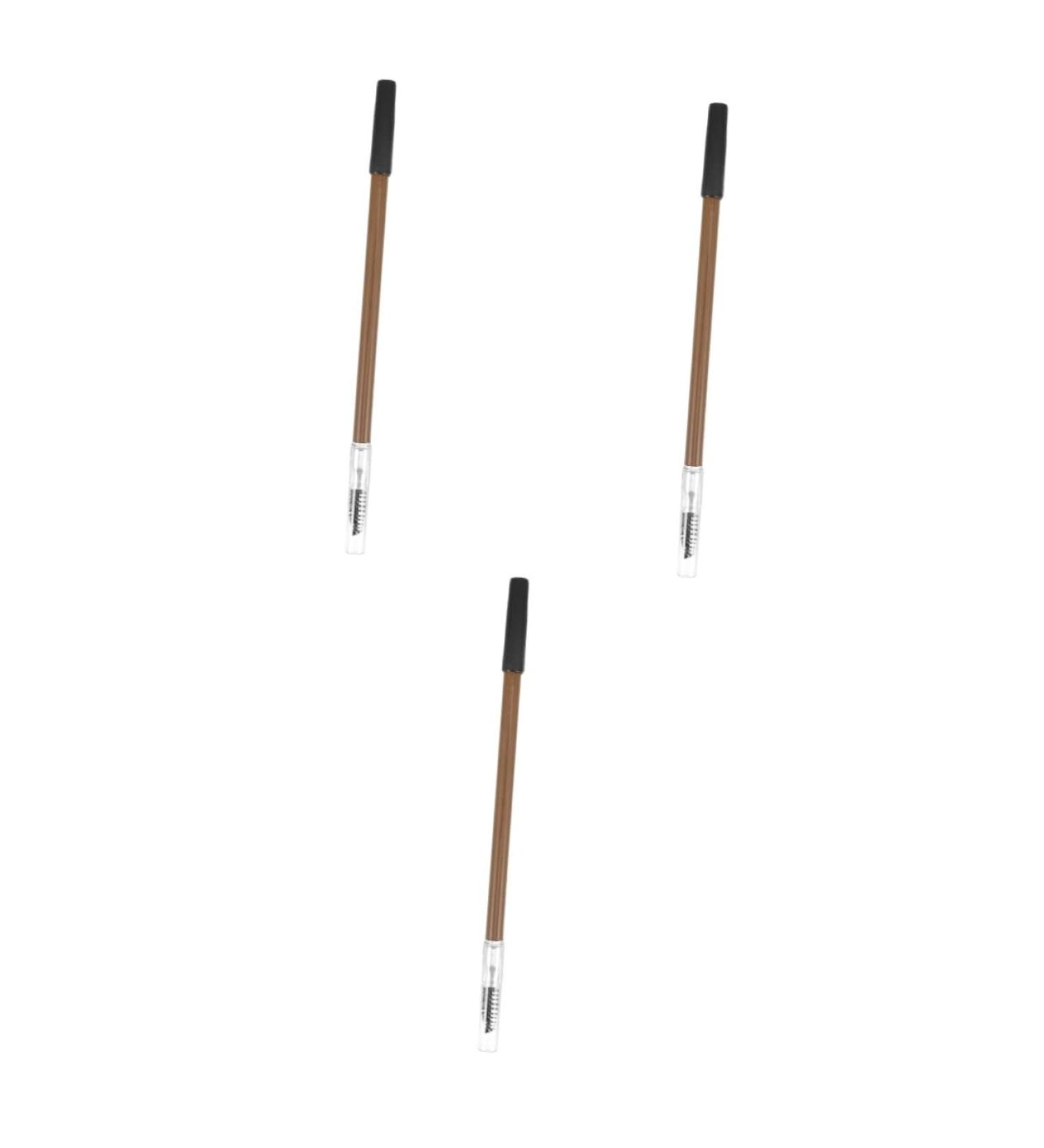 TOVINANNA 3pcs Eyebrow Pencil Eyebrow Pen Makeup Brow Pencil Women Brow Pencil Wooden Miss - Buy Online on GoSupps.com