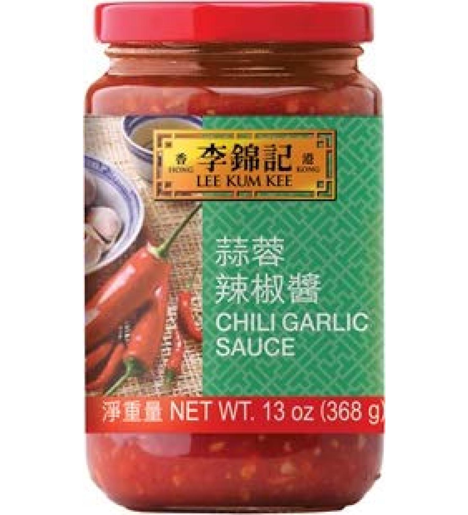 Lee Kum Kee Chili Garlic Sauce, 13-Ounce Jar (Pack of 1) Chili Garlic 13 Ounce (Pack of 1)