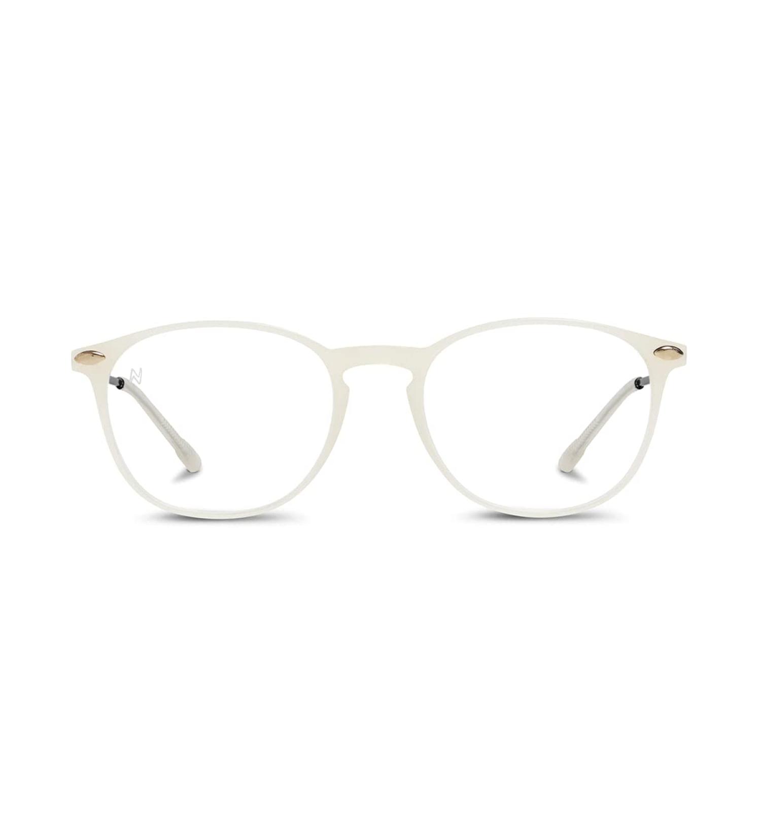 Nooz Oval Reading Glasses - Alba Collection Essential Cream - 2 Diopters Magnifying Glasses for Men & Women - International Shipping Available - Buy Online on GoSupps.com