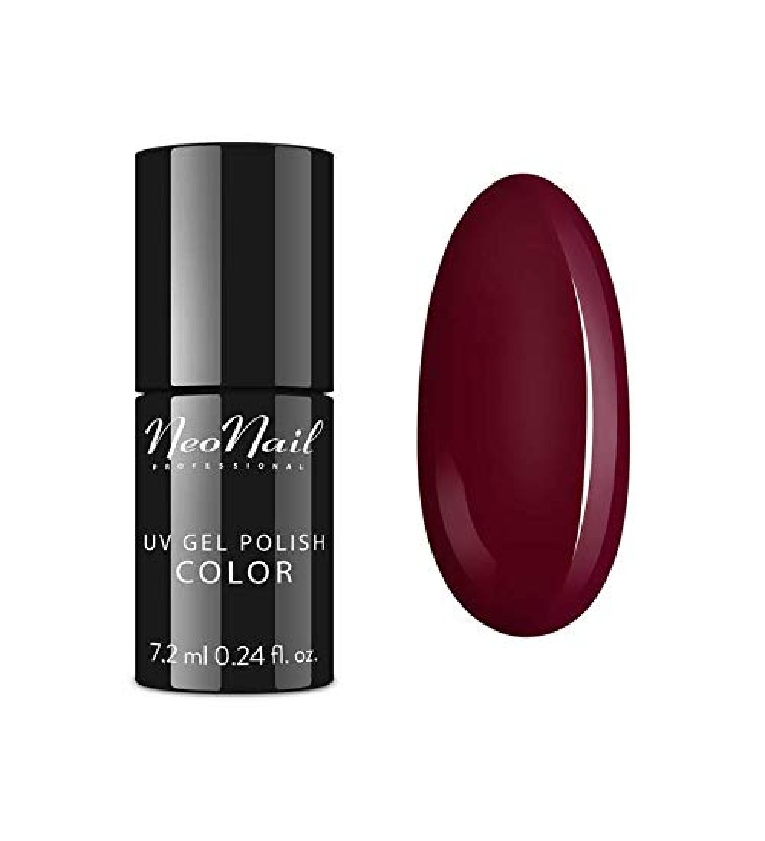 NeoNail Lady in Red Collection UV Hybrid Nail Polish Soak Off 7 2ml (2617 Wine Red)