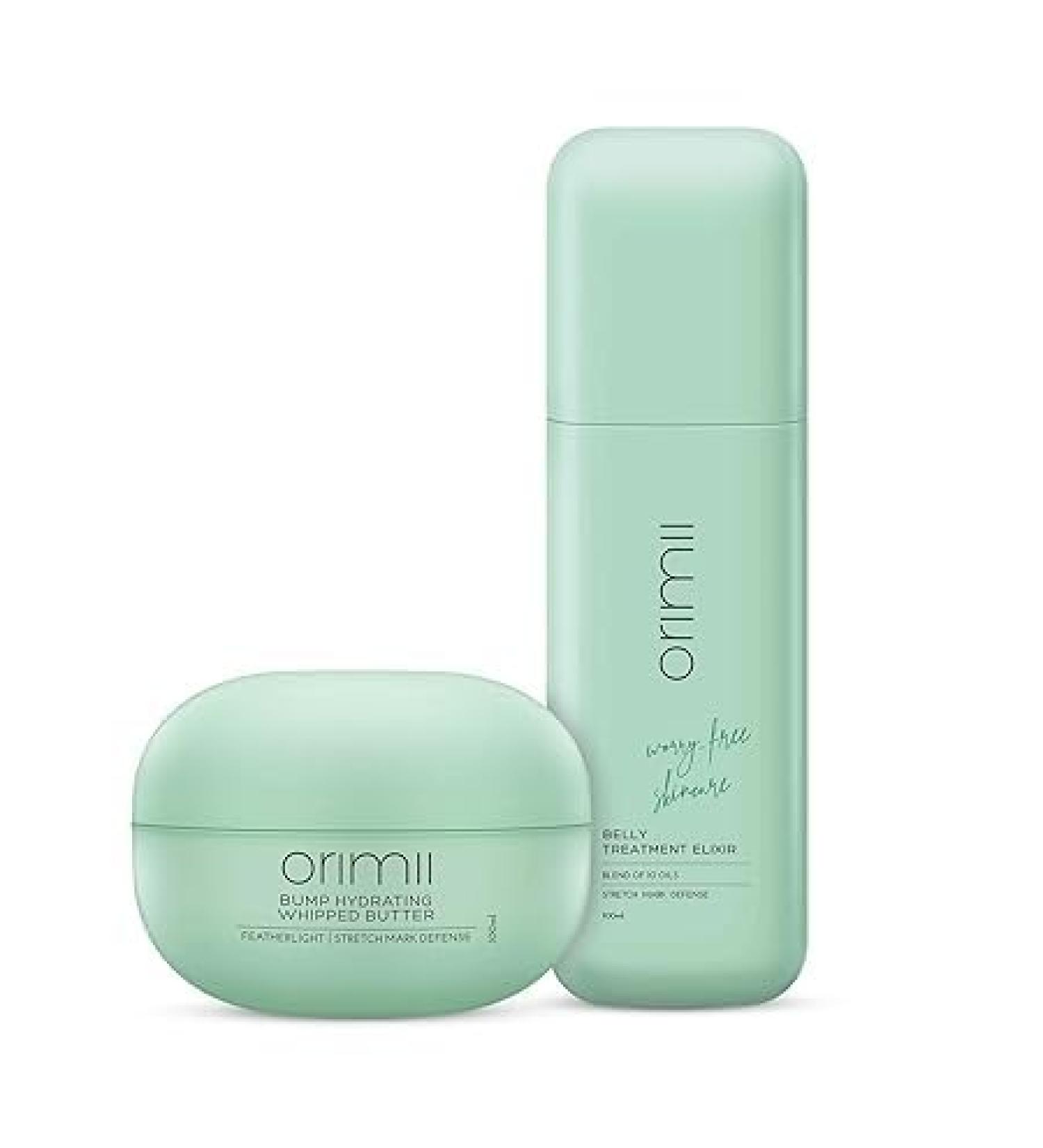 Belly Maternity Care Set Stretch Mark Defense Body Butter and Oil 100 ml Each - Buy Online on GoSupps.com