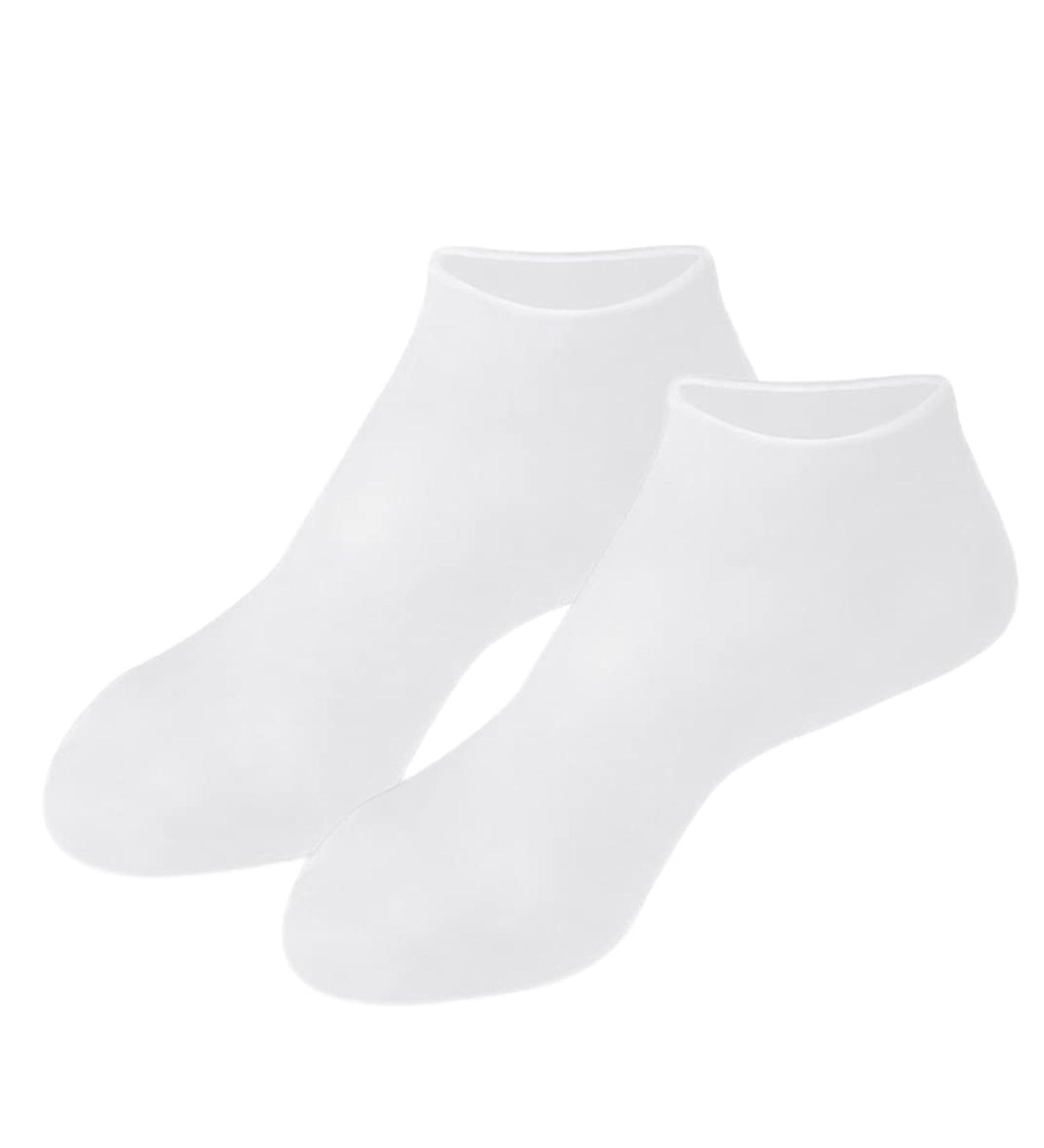 Moisturizing Socks Overnight Spa Cotton Socks Treatment Intensive Repair Dry Cracked Feet White XL moisturing foot socks - Buy Online on GoSupps.com